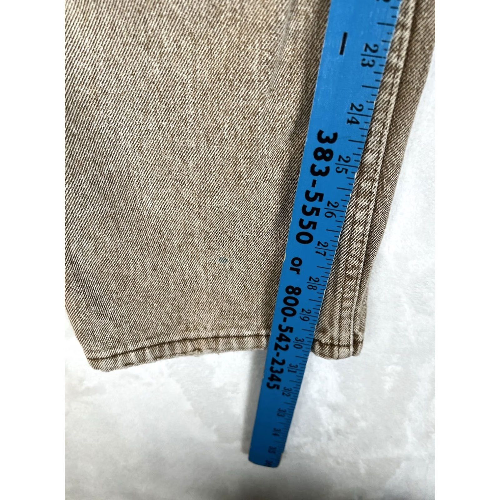 Levi's VINTAGE Levi’s 545 Jeans Baggy Tapered 36x32 Brown 90s Men Size US 36 / EU 52 - 5 Thumbnail
