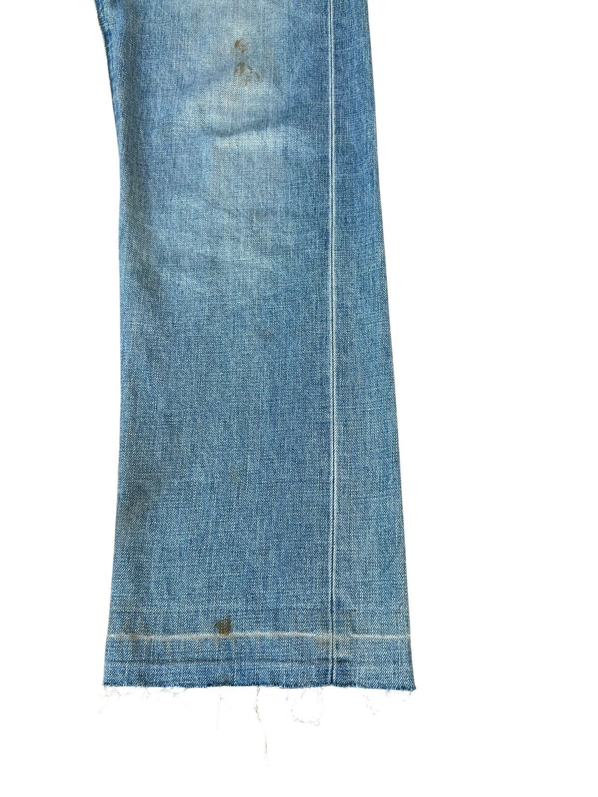 Shellac Vintage 90s Ozone Rocks Japan Fade Aging Stains Jeans Size US 32 / EU 48 - 8 Thumbnail