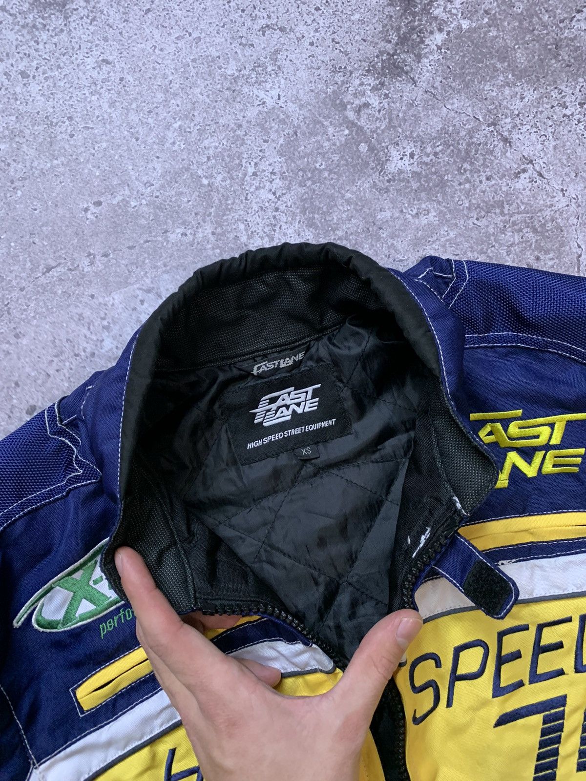 Vintage Fast Lane Vintage Speed Fighter Racing Jacket Large Size US XS / EU 42 / 0 - 6 Thumbnail