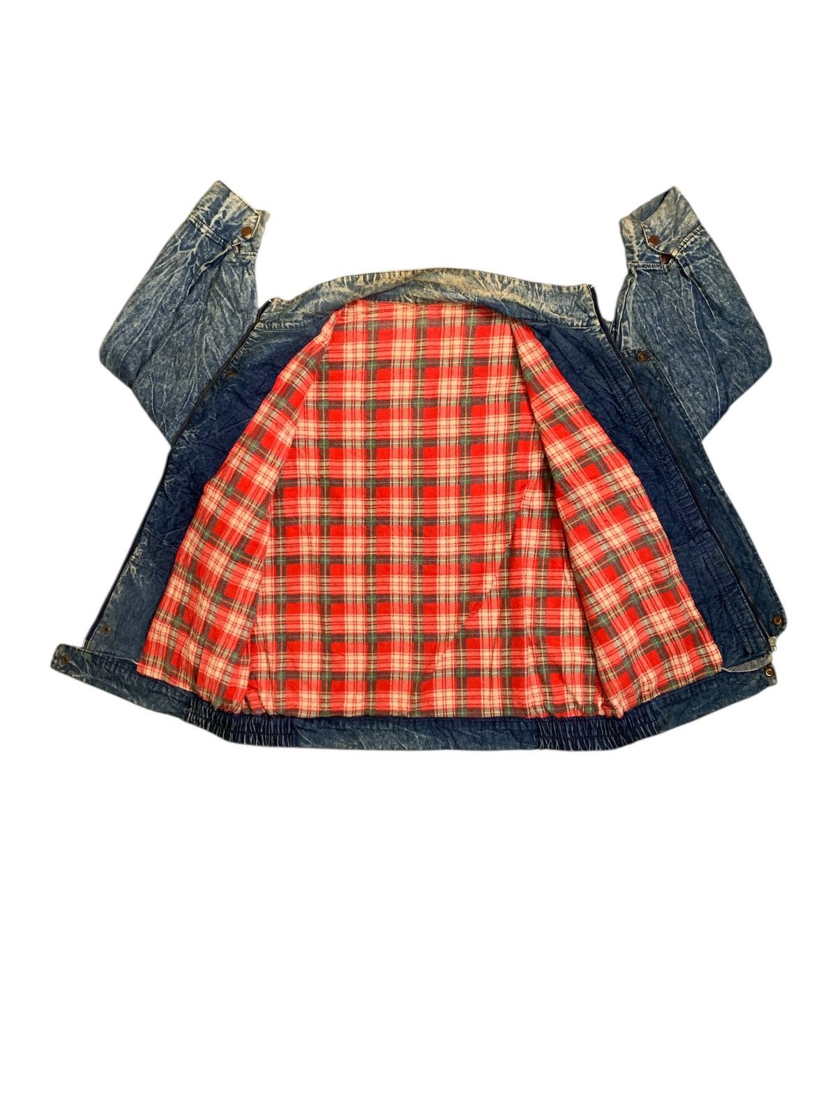 Other Rare Design Vintage Unbrand Denim Jackets Size US L / EU 52-54 / 3 - 3 Thumbnail