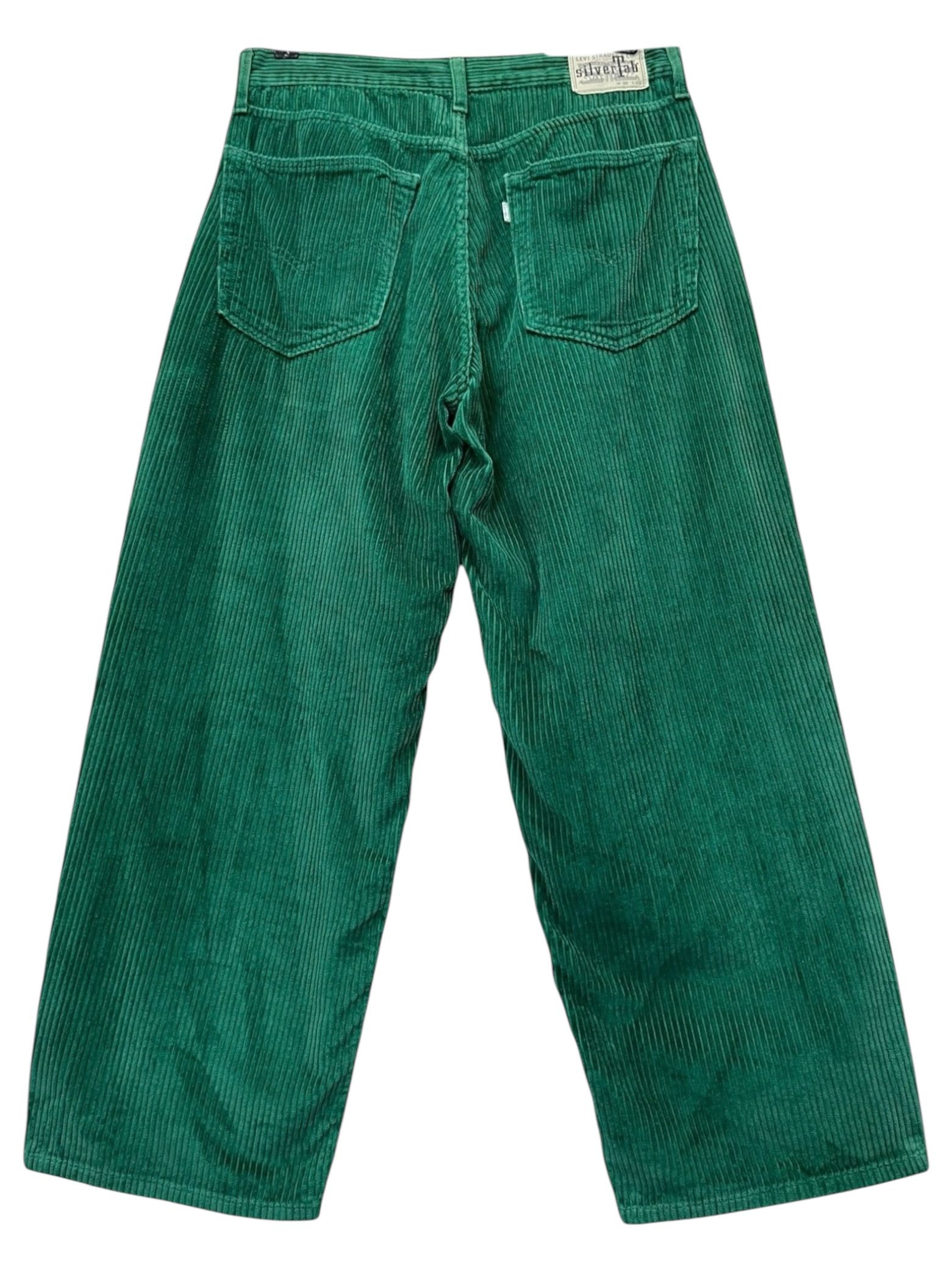 Levi's FYE🔥Levi’s SILVERTAB BAGGY CORDUROY Hip Hop Y2K JNCO Size US 31 - 2 Thumbnail