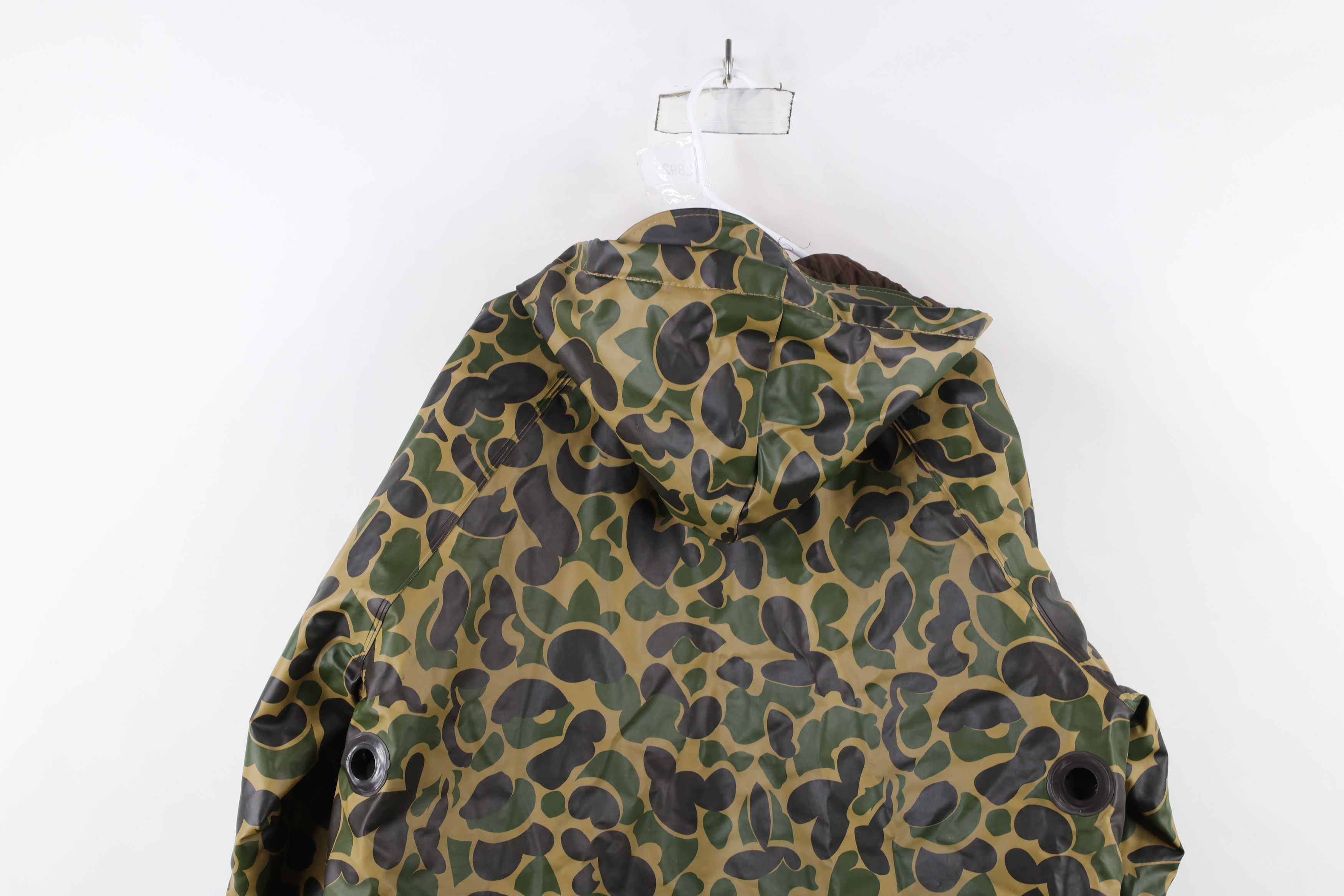 Vintage Vintage 90s Streetwear Camouflage Hooded Parka Jacket Size US L / EU 52-54 / 3 - 13 Thumbnail