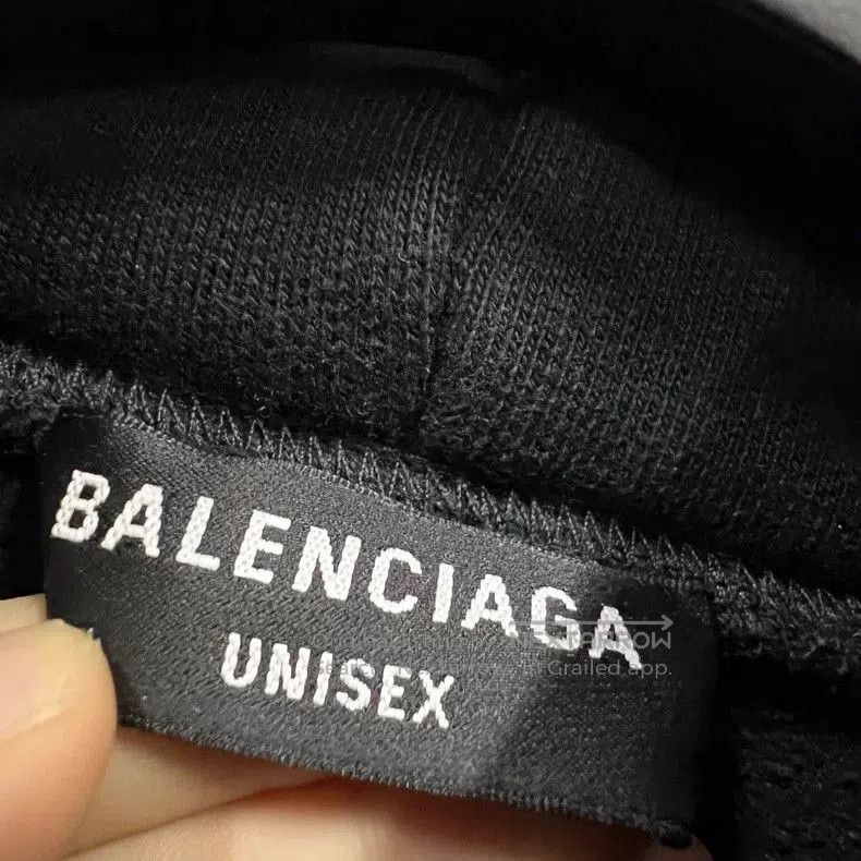 Balenciaga Balenciaga Black Logo Print Hoodie. Size US M / EU 48-50 / 2 - 4 Thumbnail