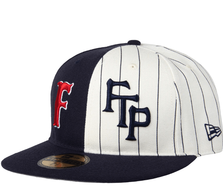 Fuck The Population FTP Rivals Fitted Hat Navy Size 7 7/8 Size ONE SIZE - 1 Thumbnail