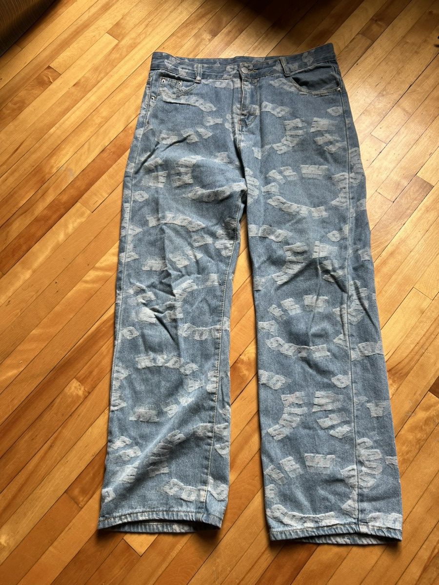 Japanese Brand × Vintage Japanese Brand Casual 3D RETRO Jeans Size US 32 / EU 48 - 1 Thumbnail