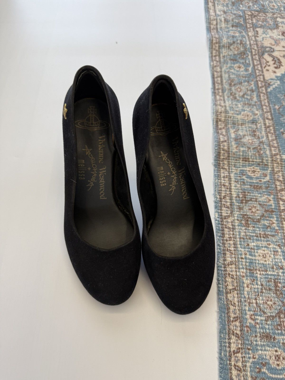 Vivienne Westwood Vivienne Westwood Anglomania x Melissa Suede Heels Sz 35-36 Size US 5 / IT 35 - 4 Thumbnail