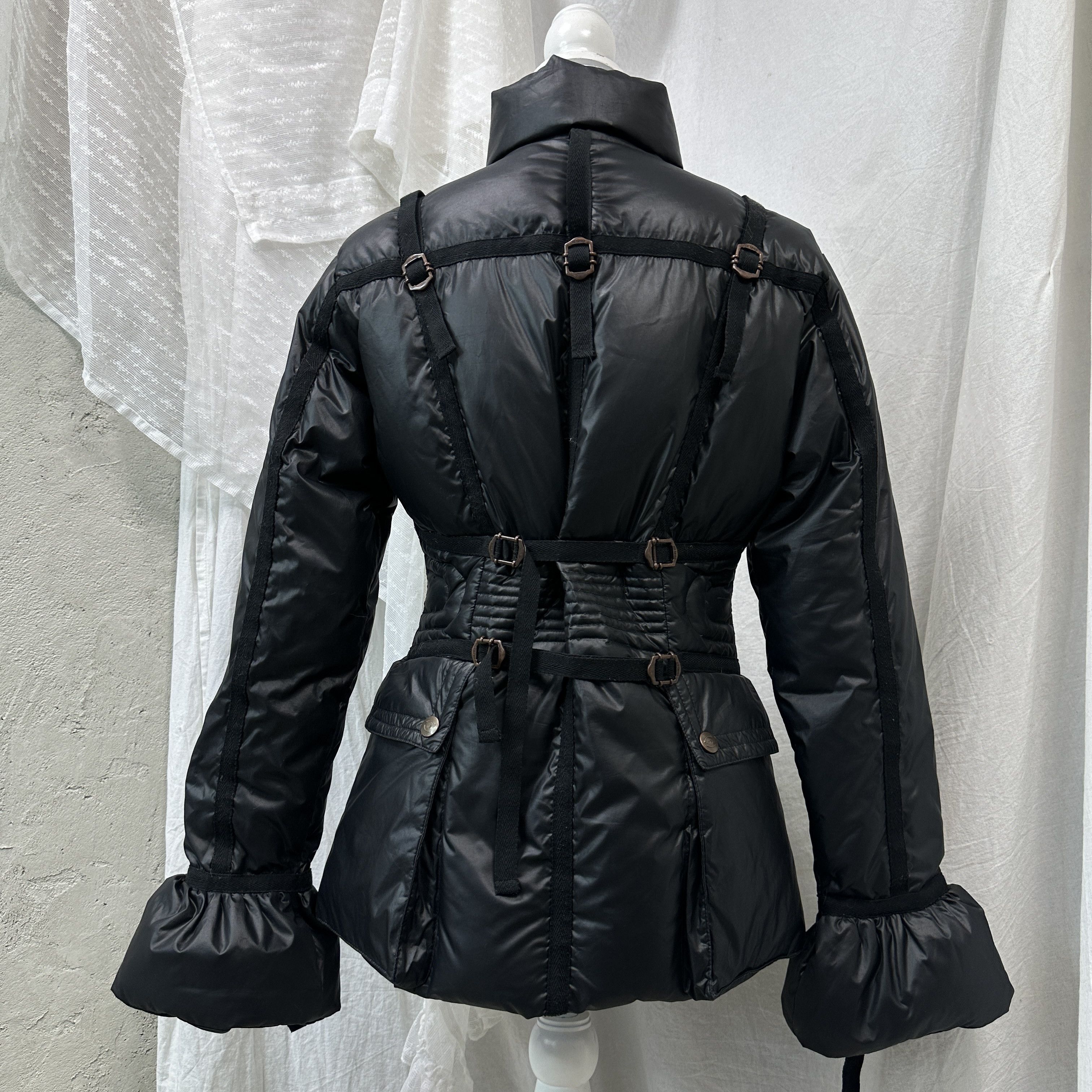 Roberto Cavalli Vintage Puffer Bondage Roberto Cavalli Jacket 00s Size S / US 4 / IT 40 - 3 Thumbnail