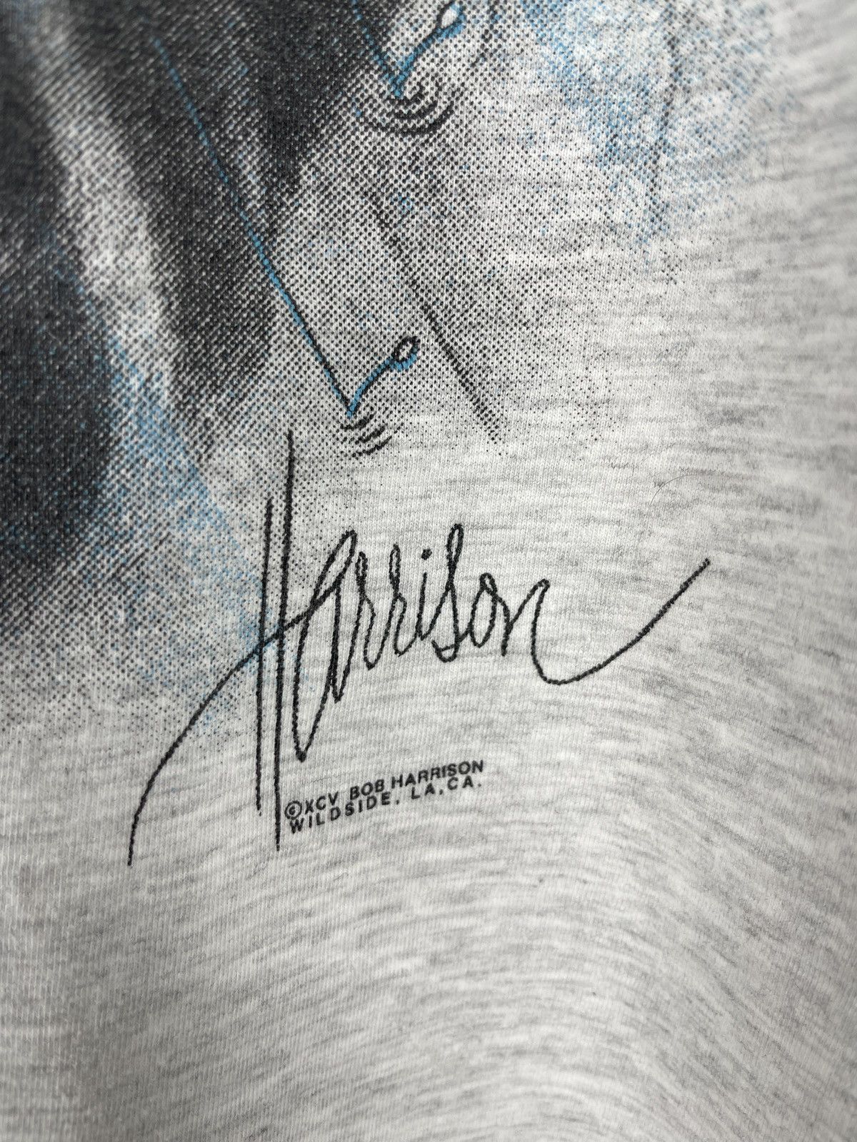 Other Bob Harrison vintage 90s grey big Dog logo Wildside tee Size US L / EU 52-54 / 3 - 7 Thumbnail