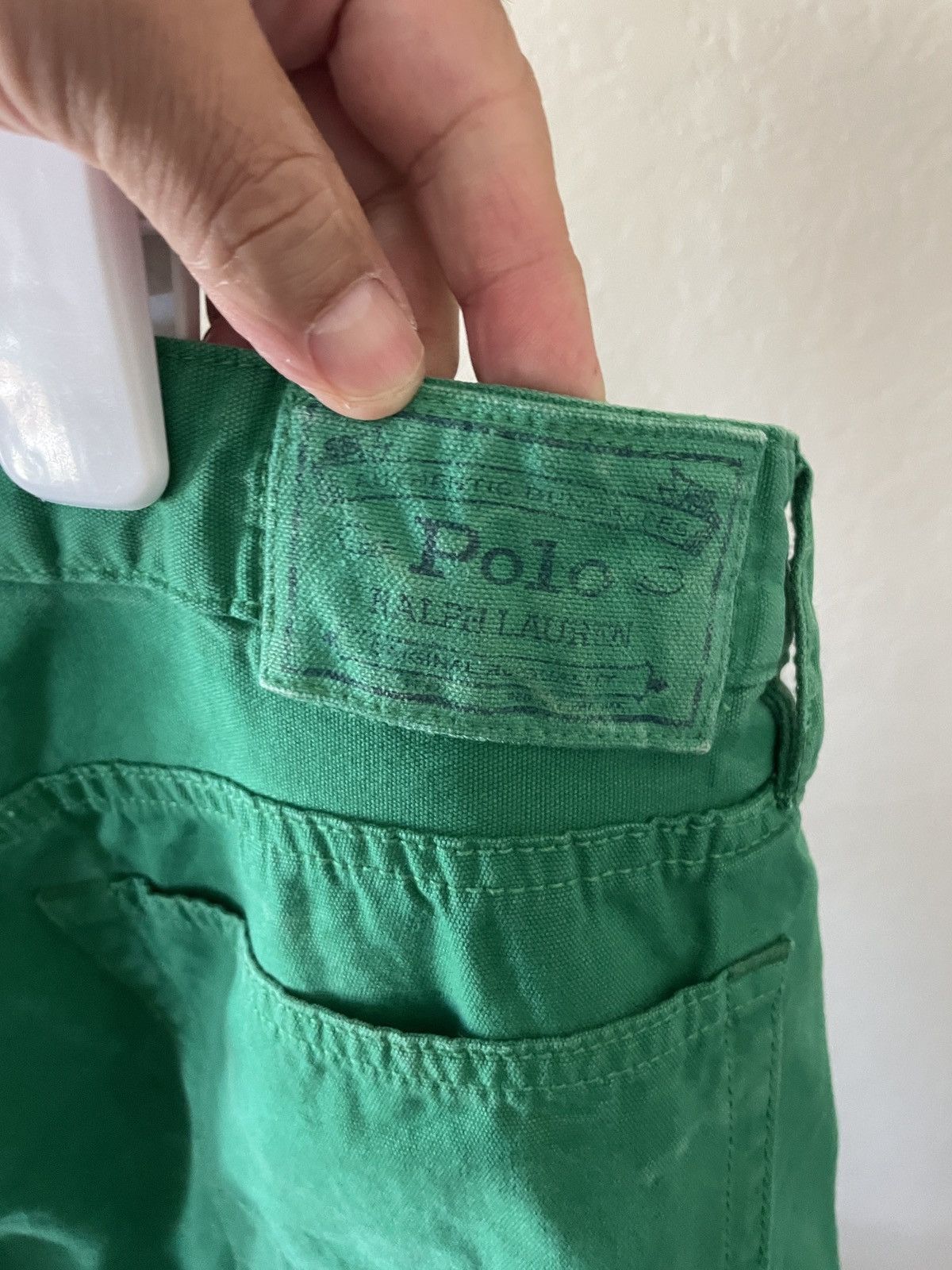 Polo Ralph Lauren Varick Slim Straight Cotton Denim Jeans Size US 36 / EU 52 - 7 Thumbnail