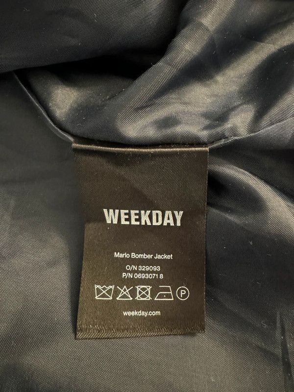 Weekday Weekday Marlo Bomber Jacket M interesting wool bomber jacket Size M / US 6-8 / IT 42-44 - 7 Thumbnail