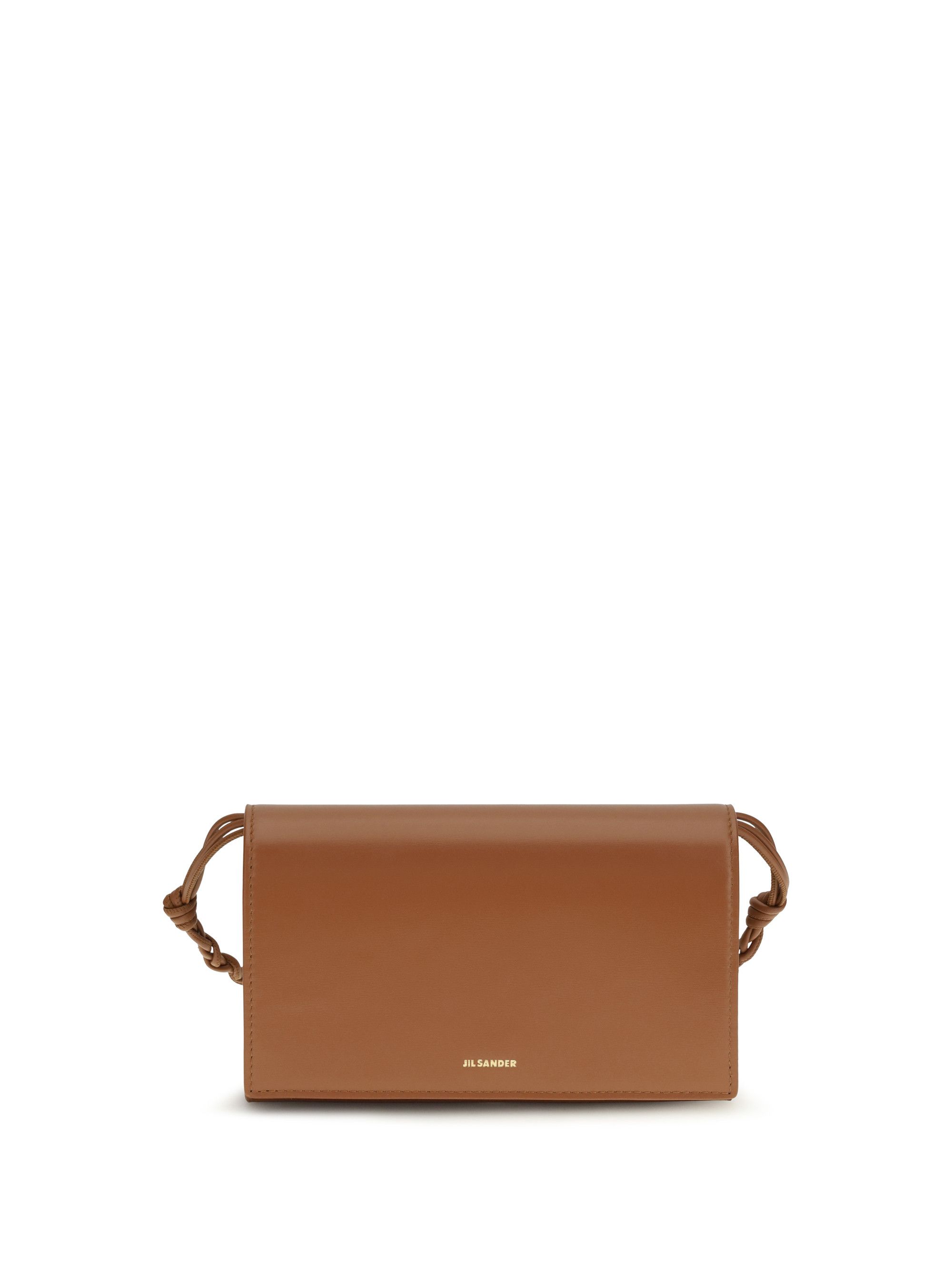 Jil Sander Tangle Wallet with shoulder strap Size ONE SIZE - 1 Thumbnail
