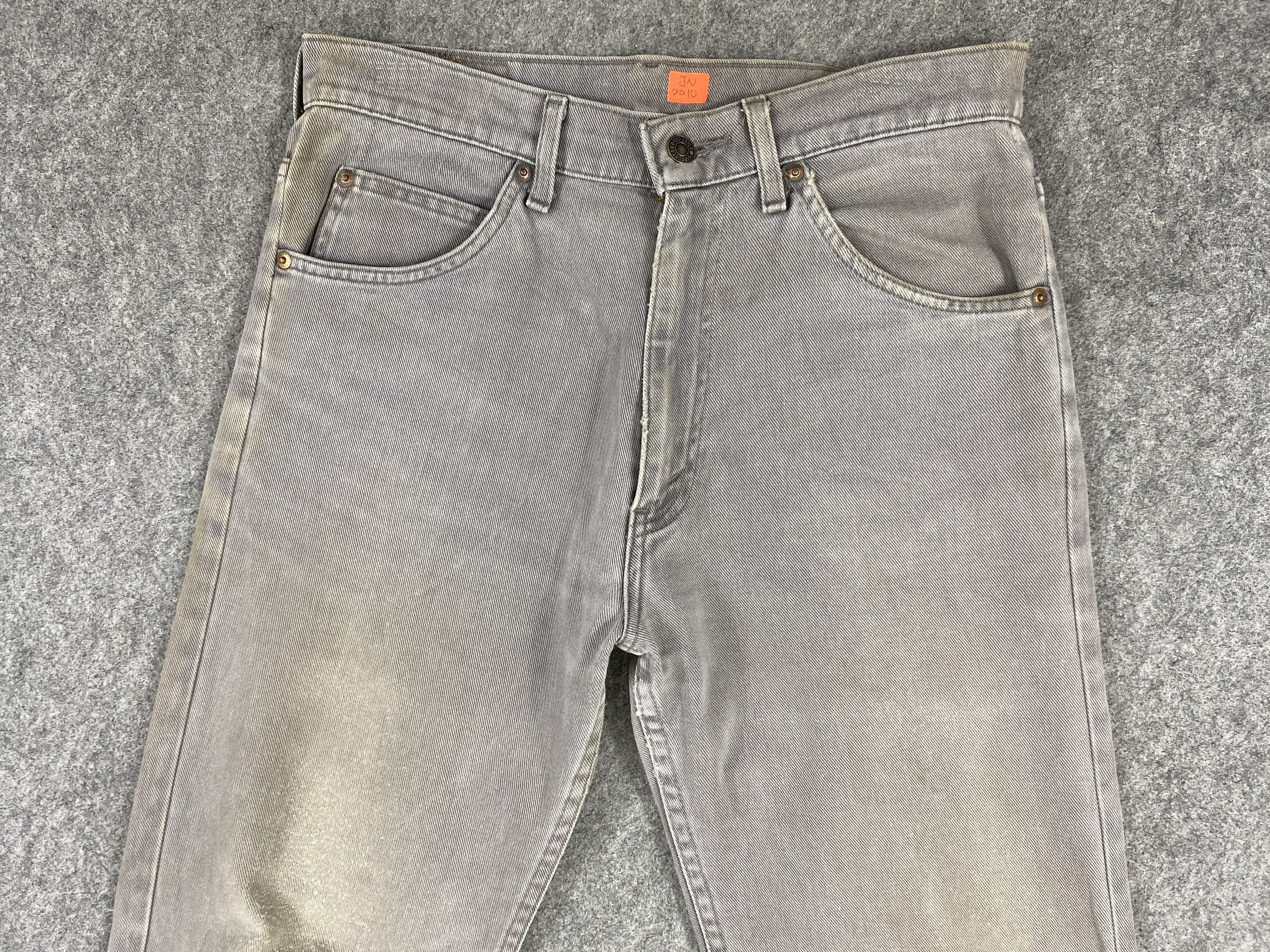 Levi's Light Grey Vintage Levi's 607 Orange Tab Denim -JN2010 Size US 30 / EU 46 - 3 Thumbnail