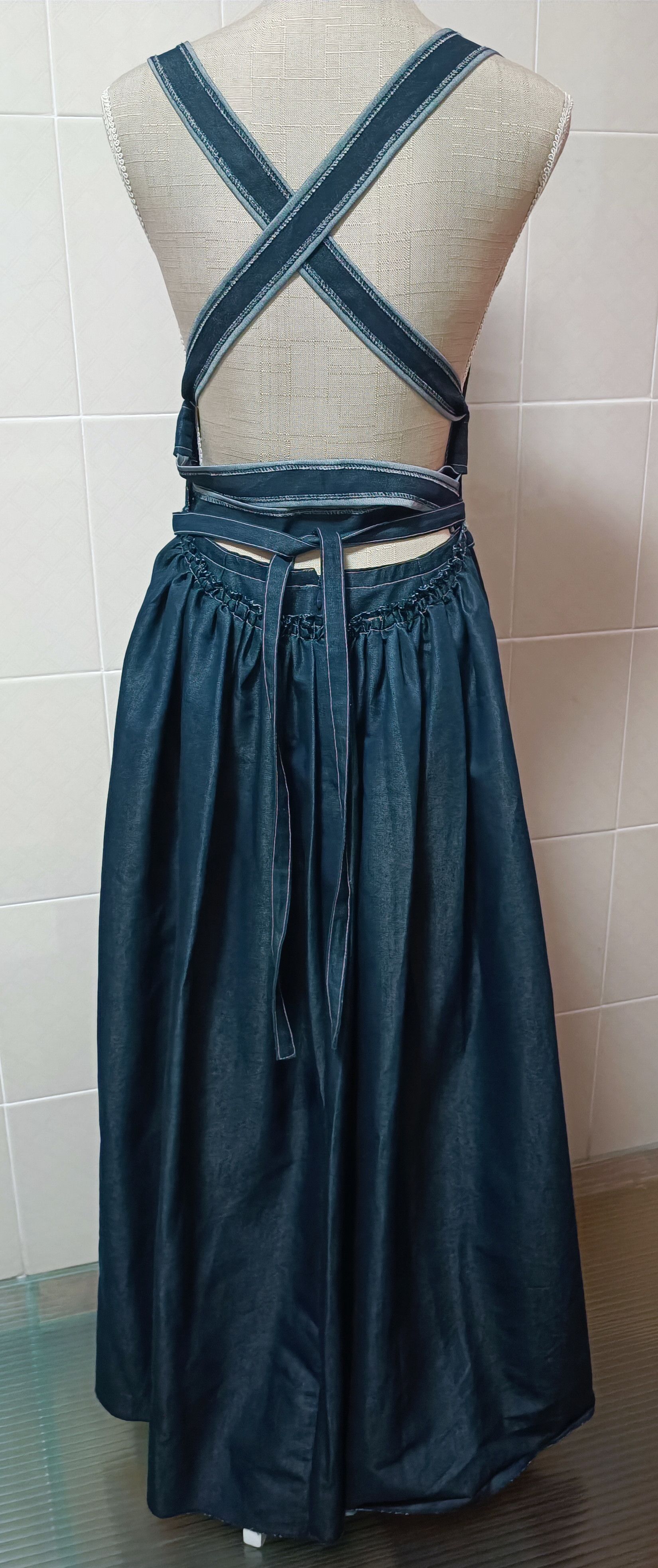 Jean Paul Gaultier 90's - Tank maxi dress Size M / US 6-8 / IT 42-44 - 12 Thumbnail