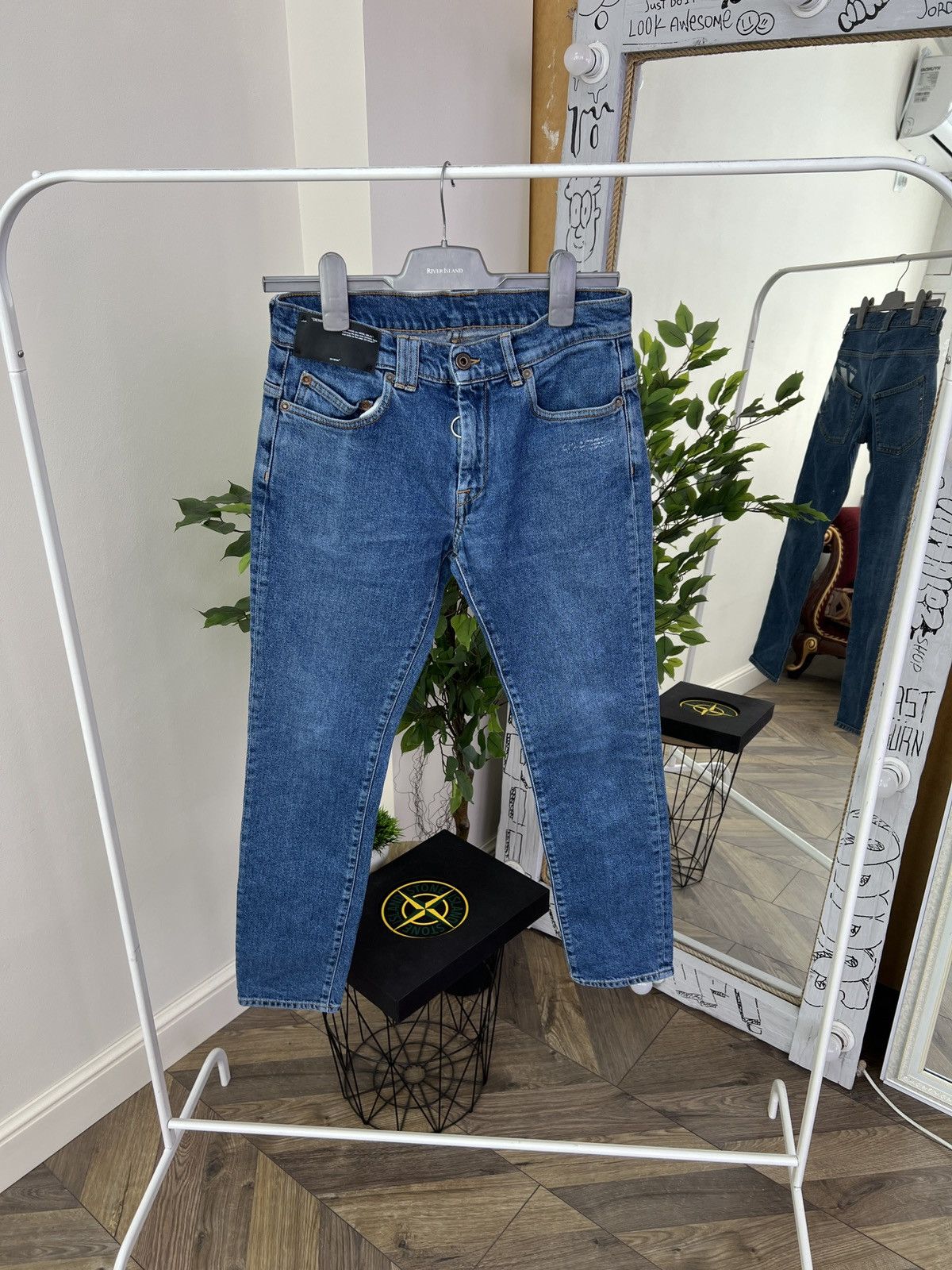 Off-White Vintage Off-White Denim Label Blue Women’s Jeans Size 30" / US 8 / IT 44 - 3 Thumbnail