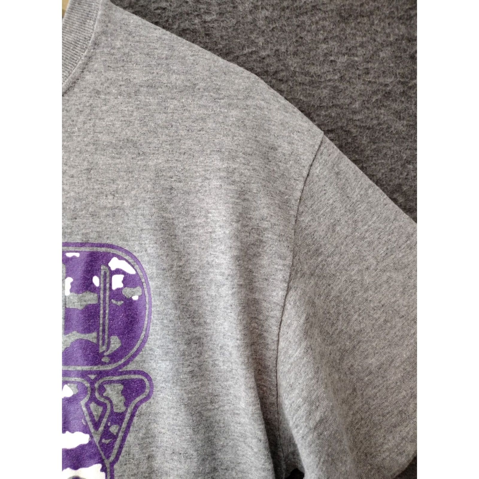 Jerzees JERZEES Heavyweight Field Day T Shirt Adult M Crew Neck Short Sleeve Gray Mens Size US M / EU 48-50 / 2 - 7 Thumbnail