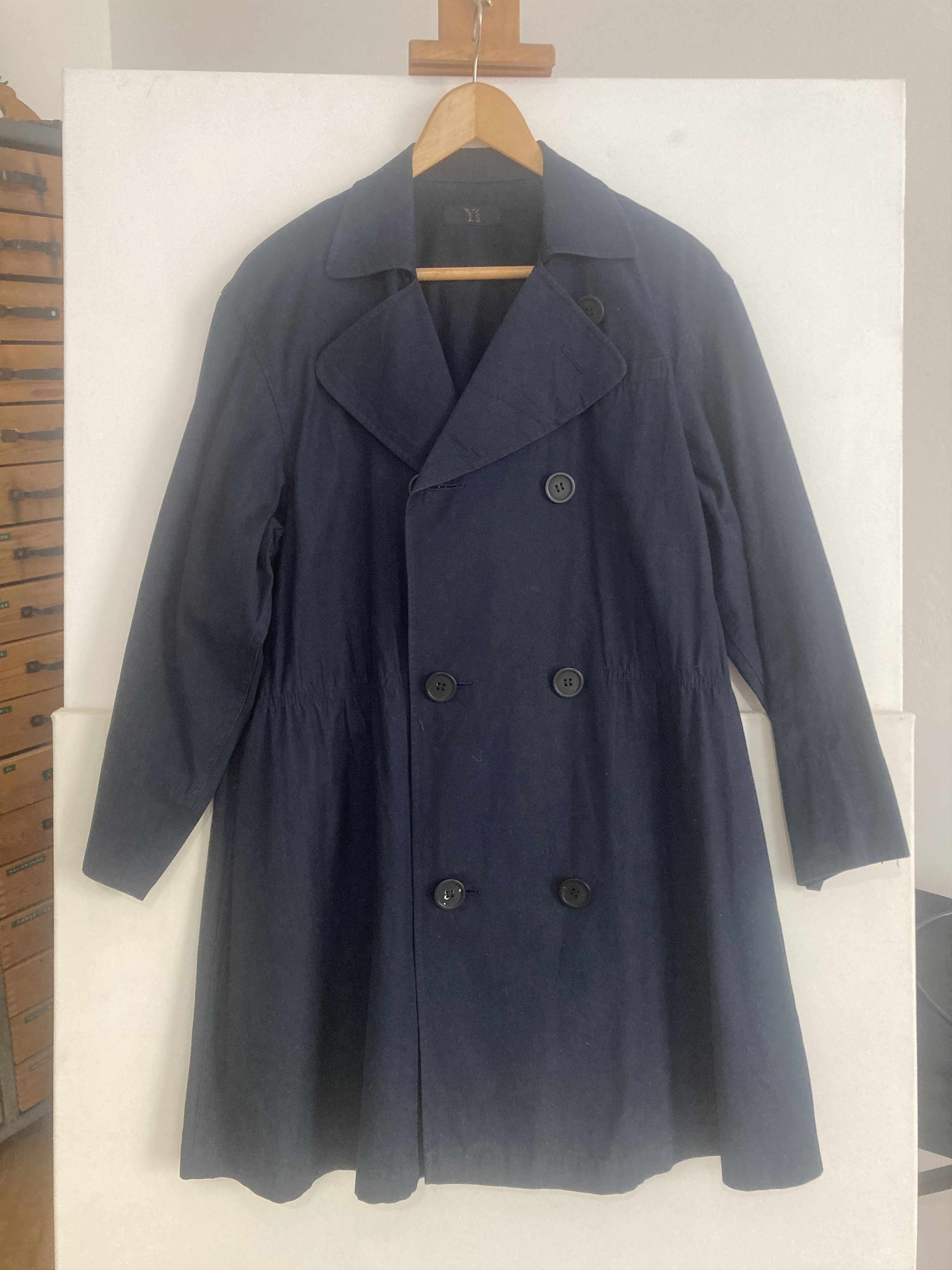 Y's × Yohji Yamamoto YOHJI YAMAMOTO Y'S PEACOAT JACKET COAT Size US M / EU 48-50 / 2 - 5 Thumbnail