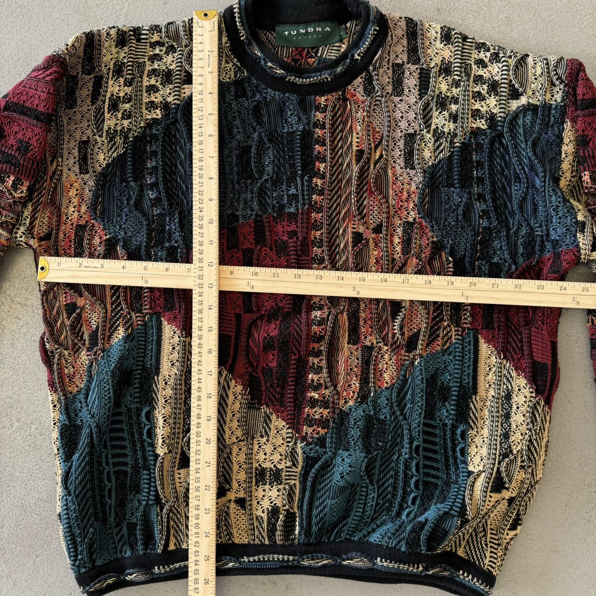 Tundra Canada Vintage Tundra Canada 3D Coogi Knit Sweater Size US L / EU 52-54 / 3 - 4 Thumbnail