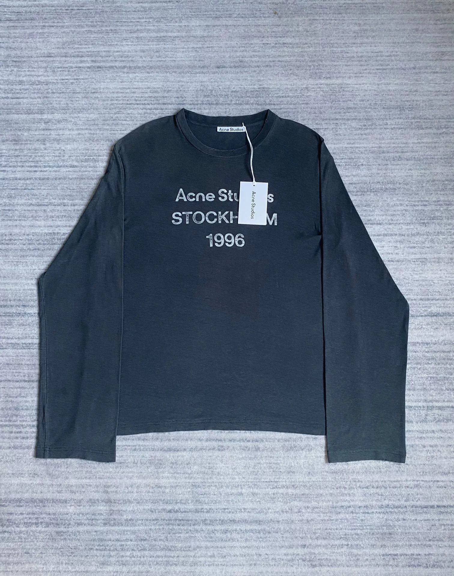 Acne Studios Acne Studios 1996 Long Sleeve T-Shirt Size US M / EU 48-50 / 2 - 1 Thumbnail