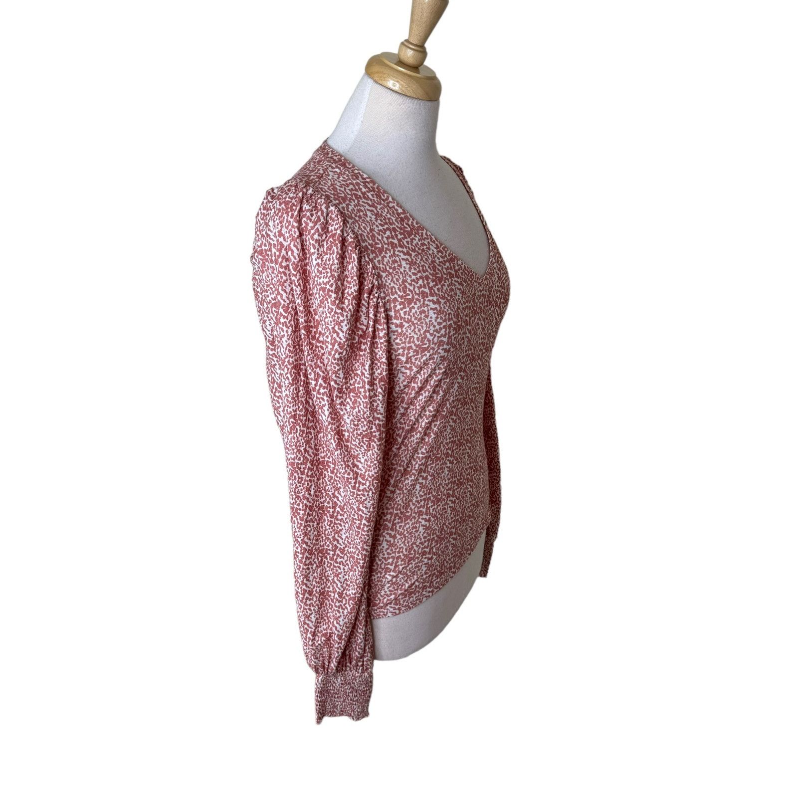 Nation LTD NATION LTD Tabitha Full Sleeve V Neck Small 100% Cotton Size S / US 4 / IT 40 - 5 Thumbnail