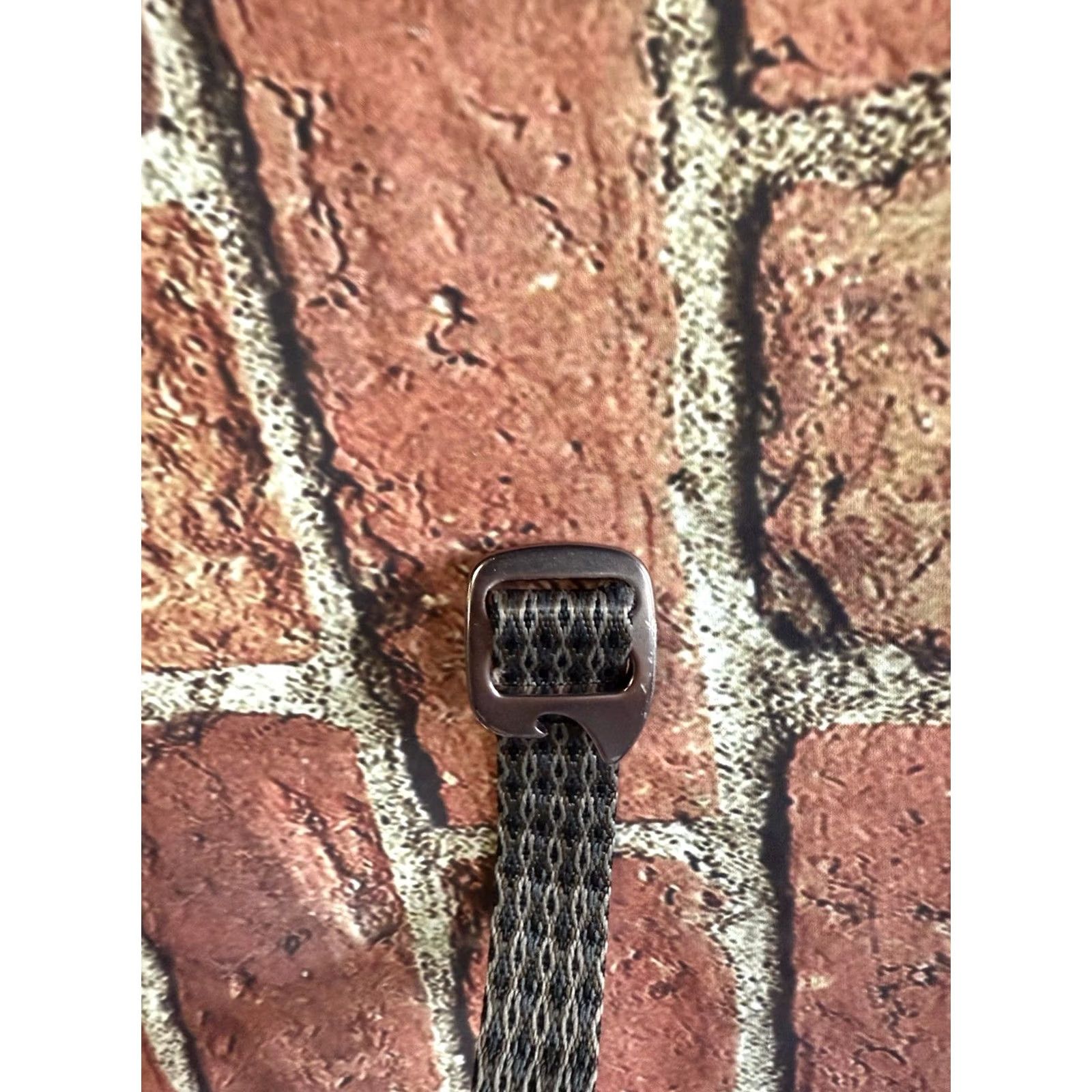 Vintage Bison Designs Gray Tap Cap Metal Buckle Bottle Opener Belt Large Men Belt Nyl on Braided/Woven Outdoor Adjustable Buckle Vintage No Size ONE SIZE - 4 Thumbnail