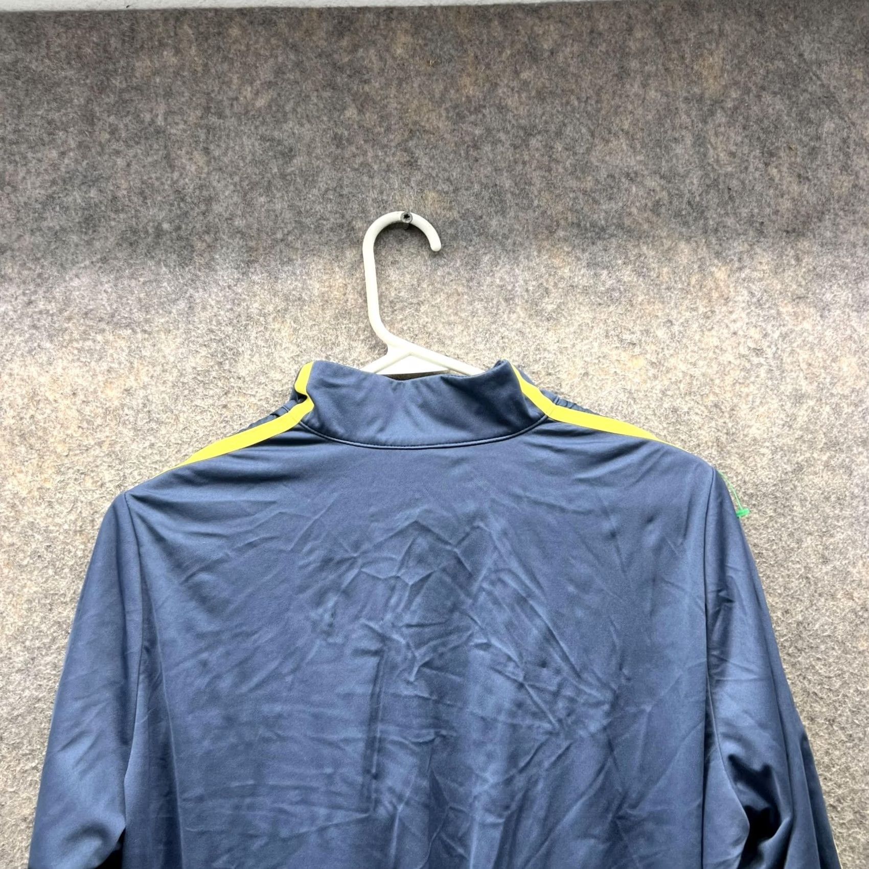 Nike Nike Jacket Men Large Adult Blue Half Zip Polyester Golf Bomber Swoosh Track Vtg Size US L / EU 52-54 / 3 - 3 Thumbnail