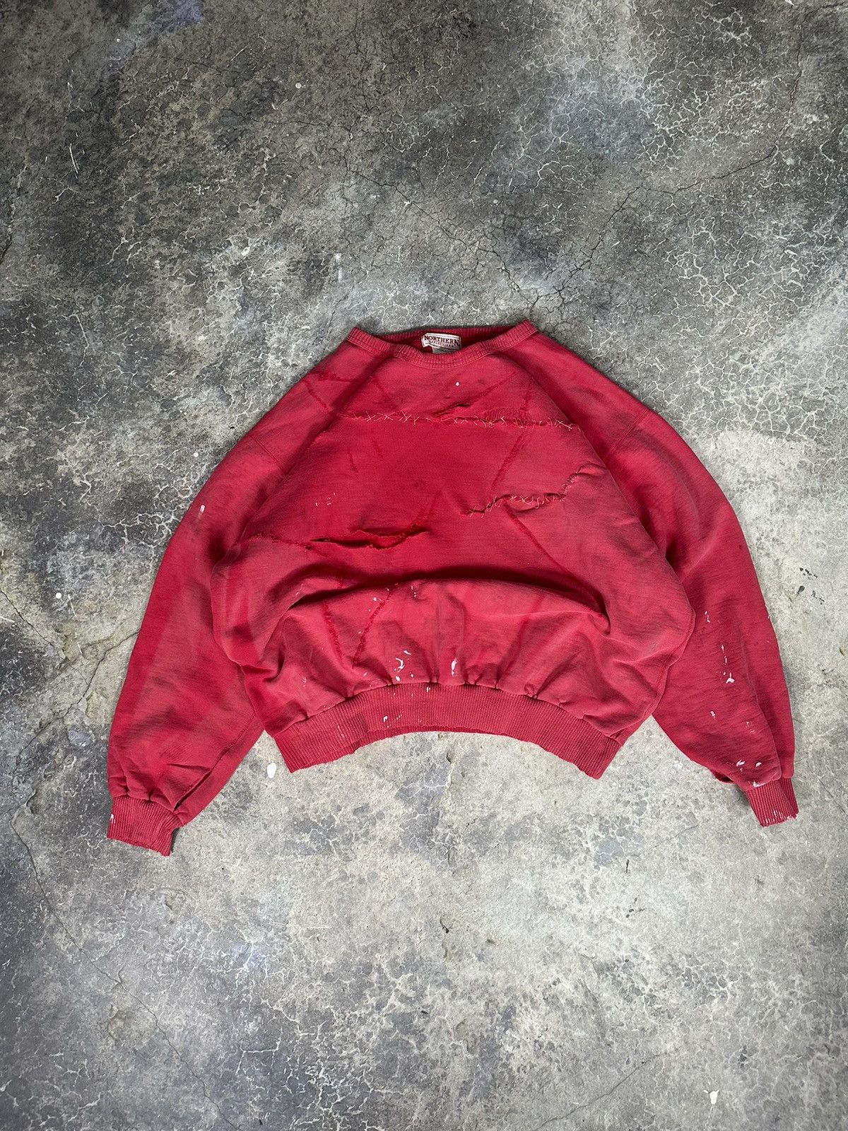 Designer × Vintage Custom Stitched Crewneck Size US L / EU 52-54 / 3 - 1 Thumbnail