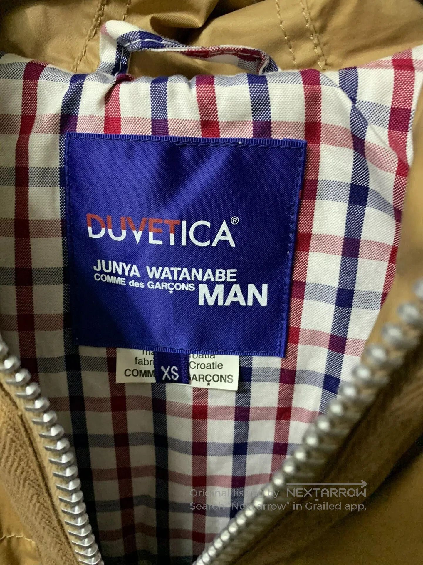 Duvetica Duvetica x CDG Men's Down Hooded Vest. Size US XS / EU 42 / 0 - 4 Thumbnail