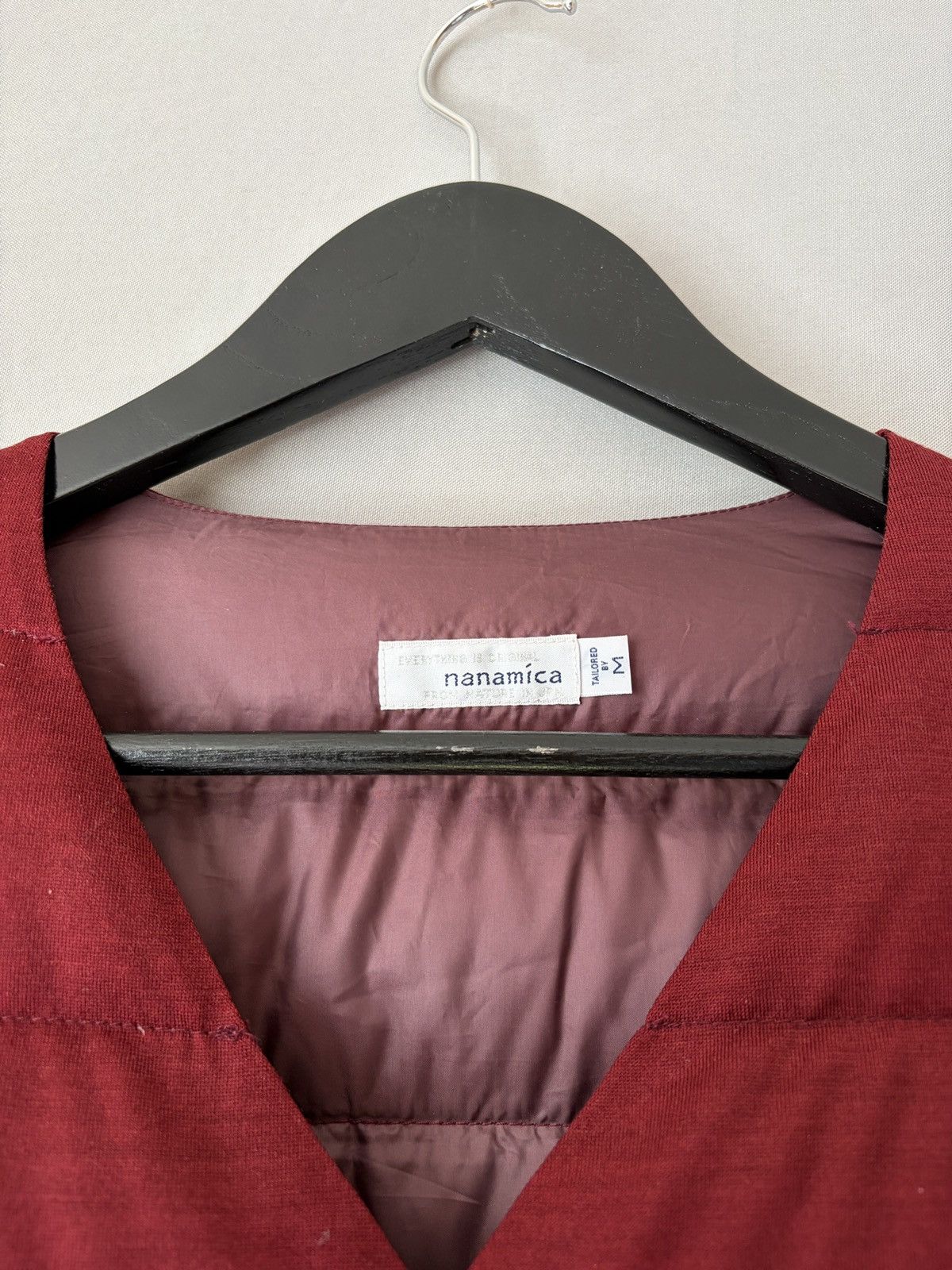 Nanamica nanamica Wool Down Red Cardigan Size US M / EU 48-50 / 2 - 7 Thumbnail