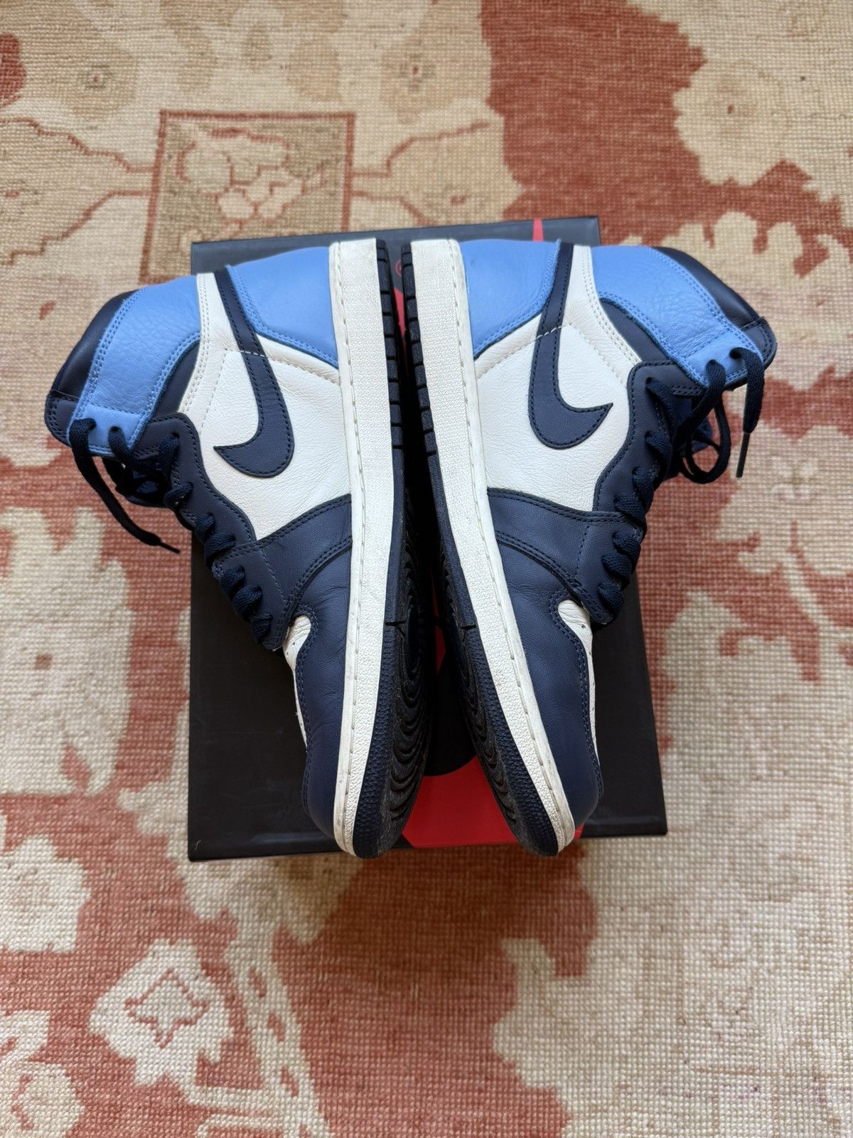 Jordan Brand Air Jordan 1 “Obsidian” 555088-140 Size US 11 / EU 44 - 6 Thumbnail