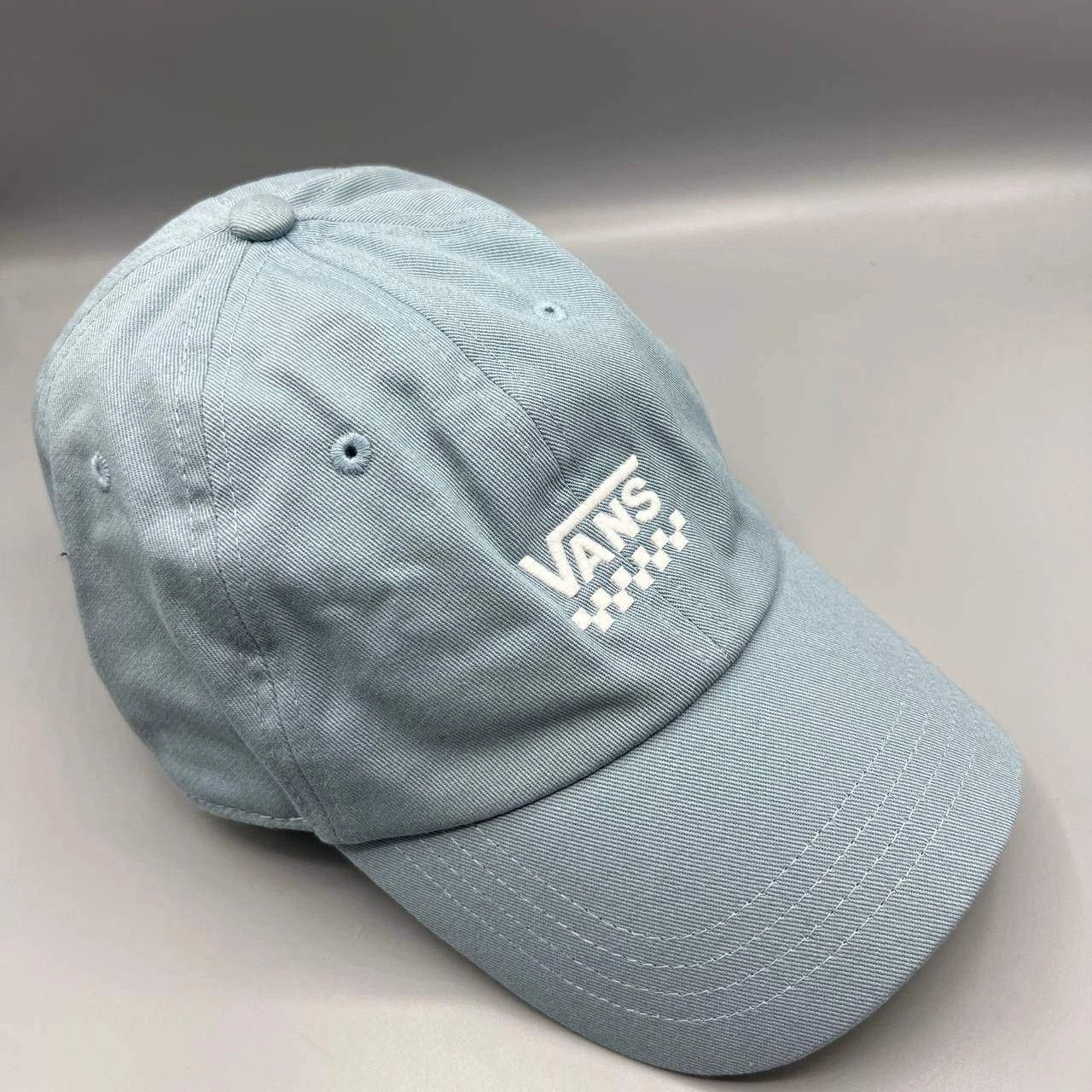 Vans Vans Court Side Hat Men Blue Embroidered Strap Back Cap Size ONE SIZE - 6 Thumbnail