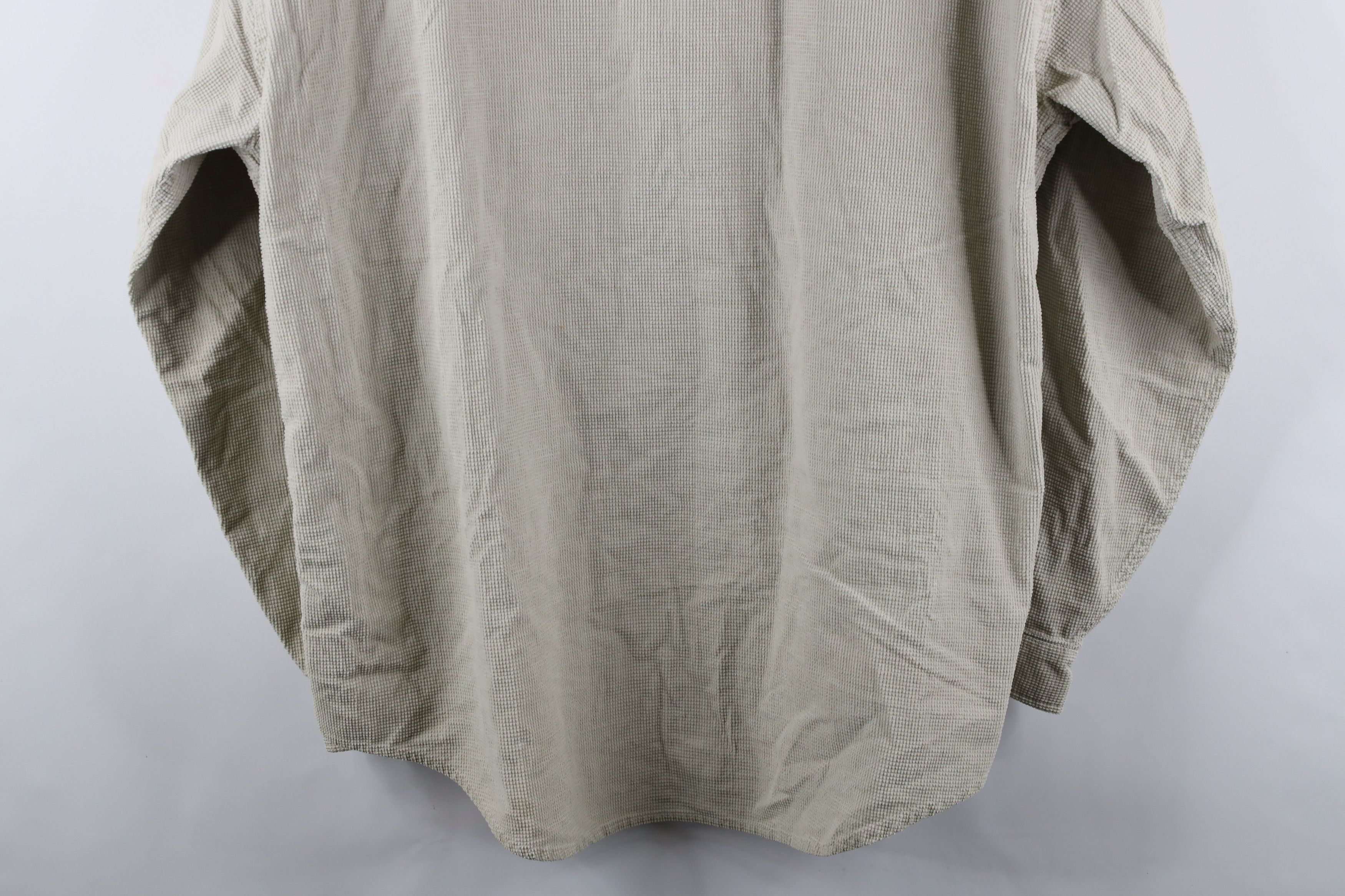 Vintage Vintage 90s Streetwear Heavyweight Collared Button Shirt Size US L / EU 52-54 / 3 - 9 Thumbnail