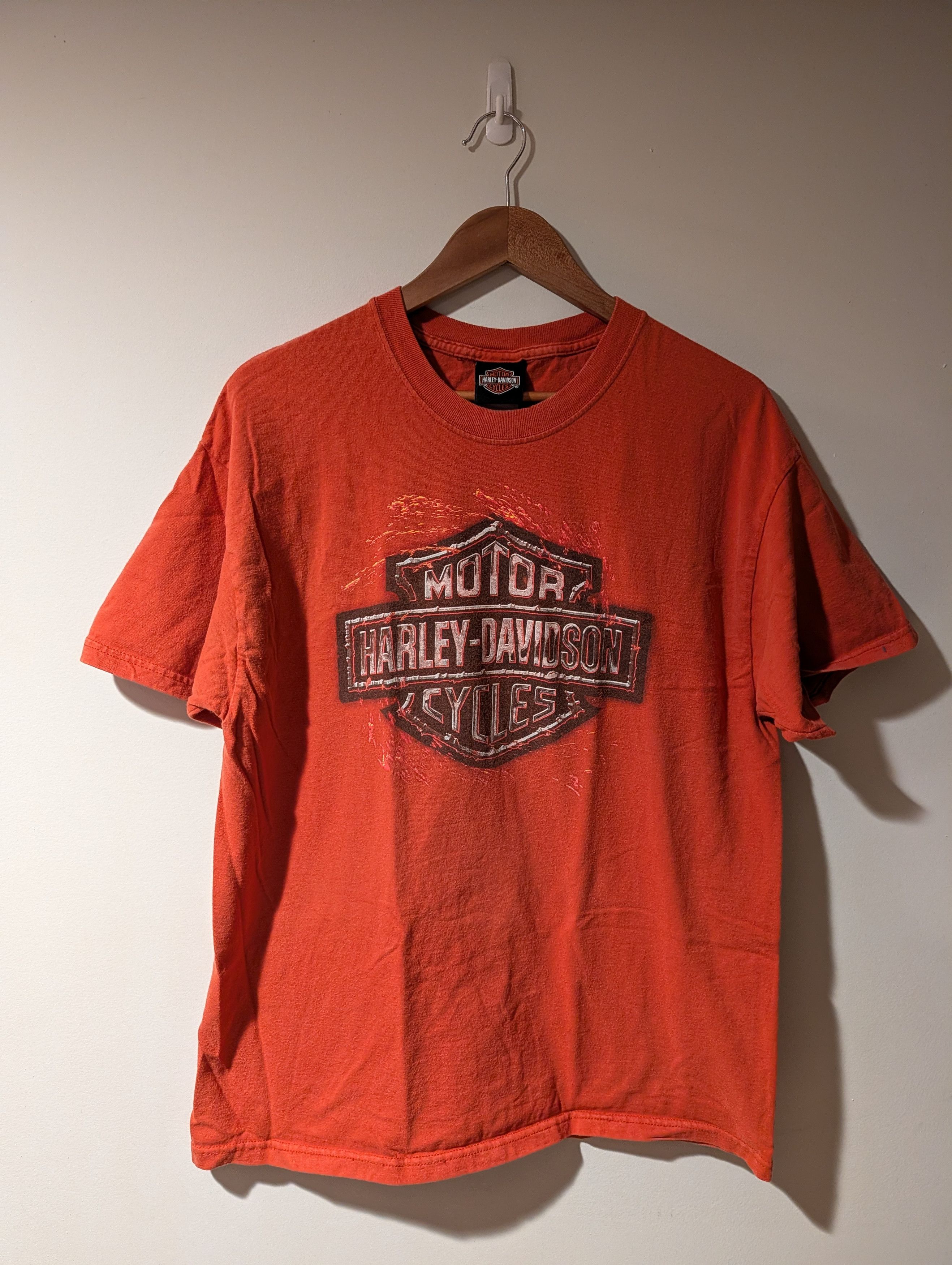 Harley Davidson Vintage Harley Davidson Logo Omaha Nebraska Large T-Shirt Size US L / EU 52-54 / 3 - 1 Thumbnail