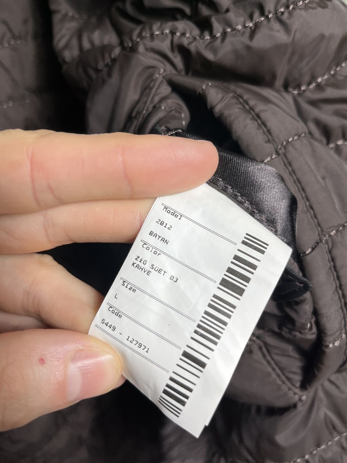 Vera Pelle Gian Mori Leather Shearling Fur Bayan Reversible Jacket Coat Size L / US 10 / IT 46 - 9 Thumbnail