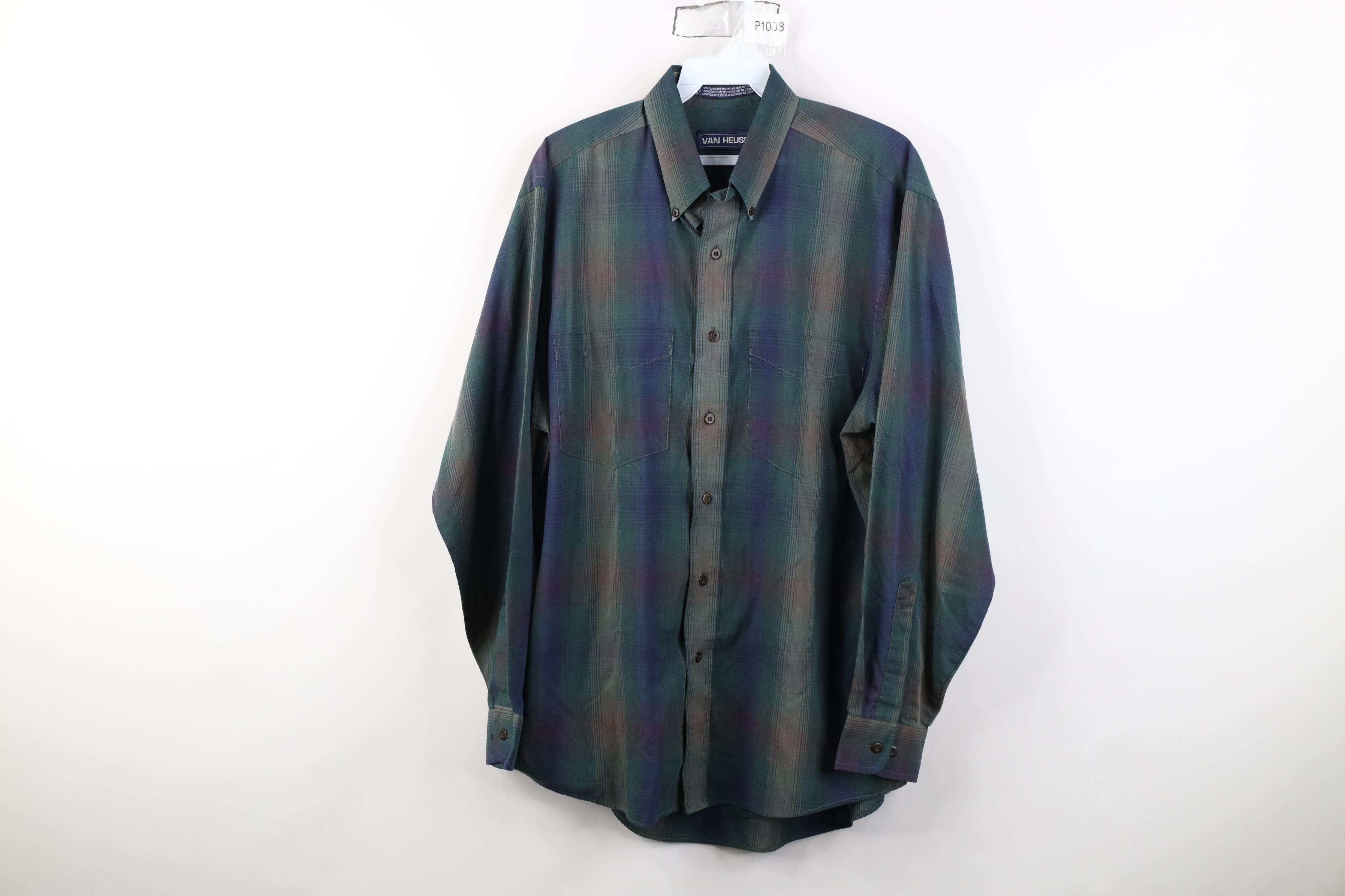 Vintage Vintage 90s Streetwear Pocket Collared Button Down Shirt Size US M / EU 48-50 / 2 - 1 Thumbnail
