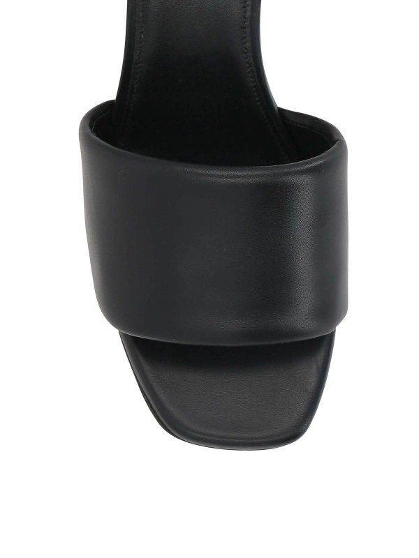 Givenchy o1w1db10326 G Cube 45mm Mules in Black Size US 6 / IT 36 - 4 Thumbnail