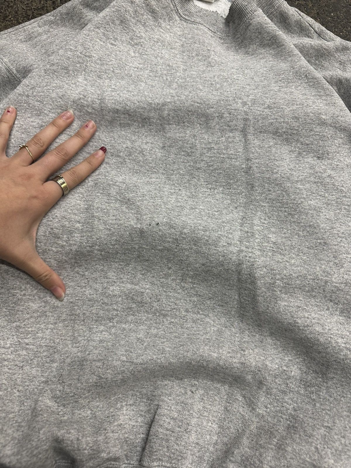Designer × Vintage Vintage grey crewneck Size US XL / EU 56 / 4 - 7 Thumbnail
