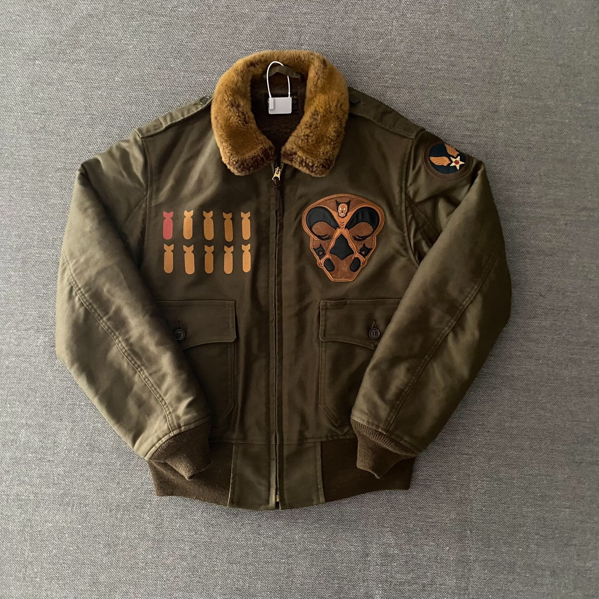 TOYS McCOY Toys Mccoy B-10 Bomber Jacket Size M / US 6-8 / IT 42-44 - 1 Thumbnail