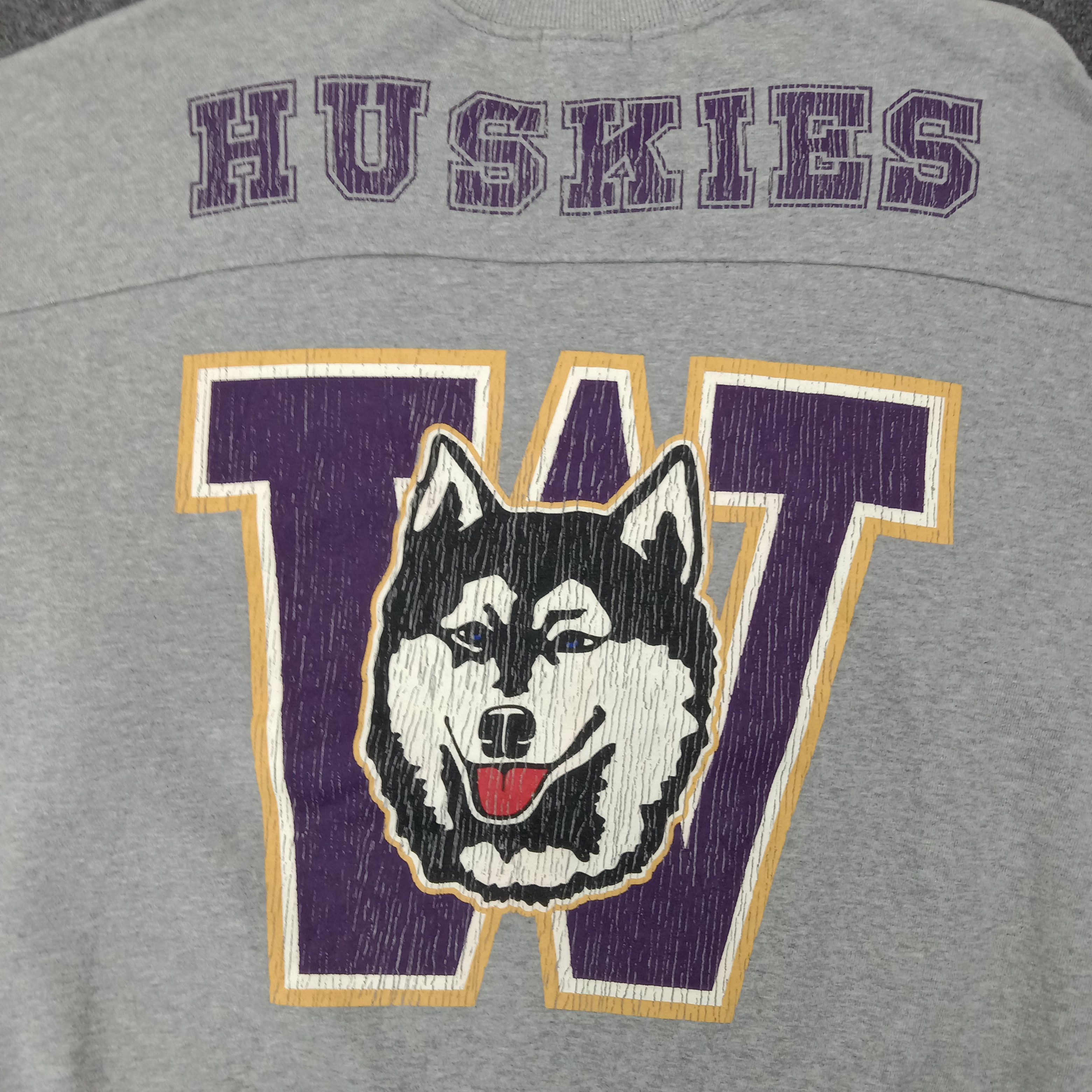 NFL Washington Huskies American Football Team Sweatshirt C262N4 Size US XL / EU 56 / 4 - 2 Thumbnail