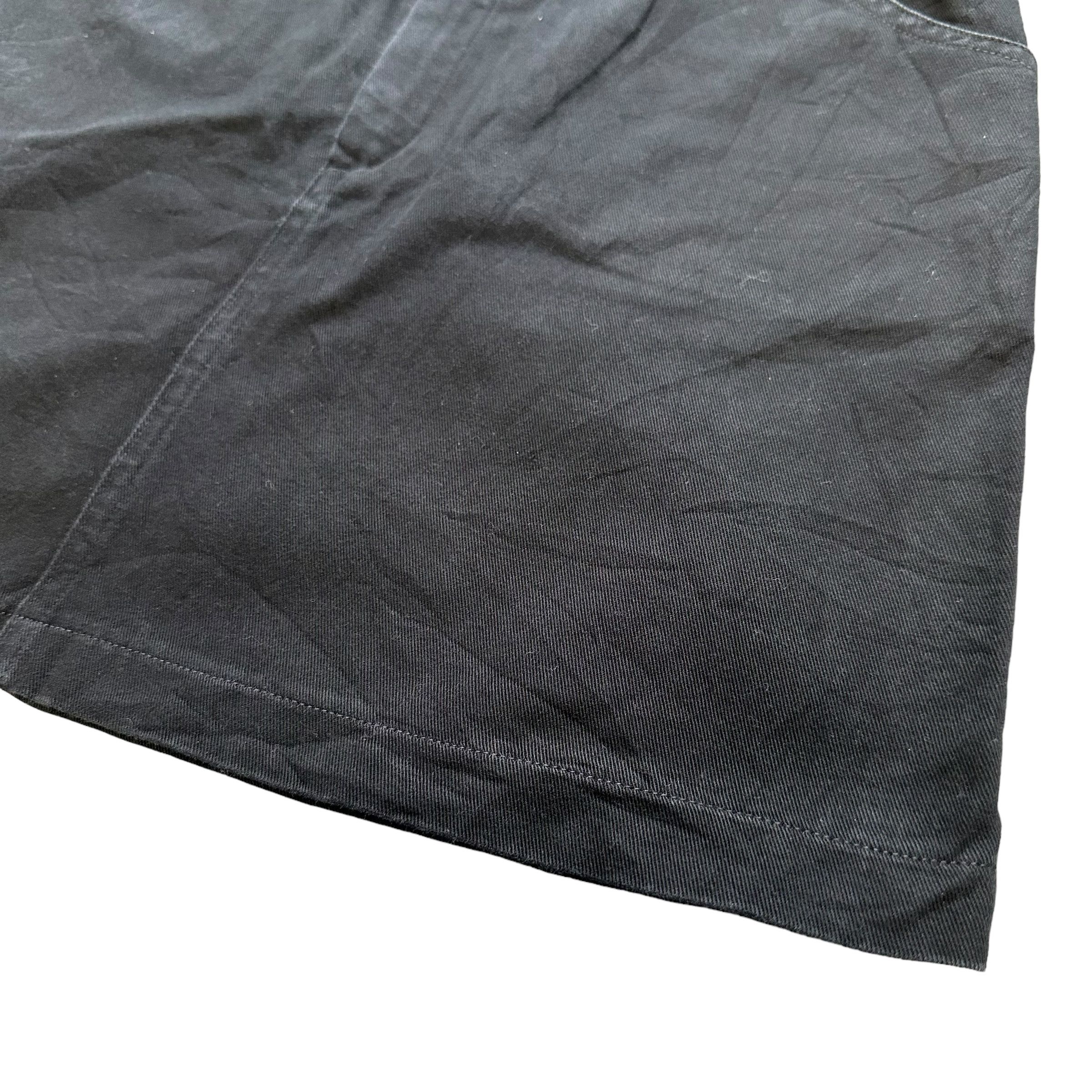 agnes b. Agnes B. Paris Black Cotton Mini Skirt #A33-0747 Size 26" / US 2 / IT 38 - 3 Thumbnail