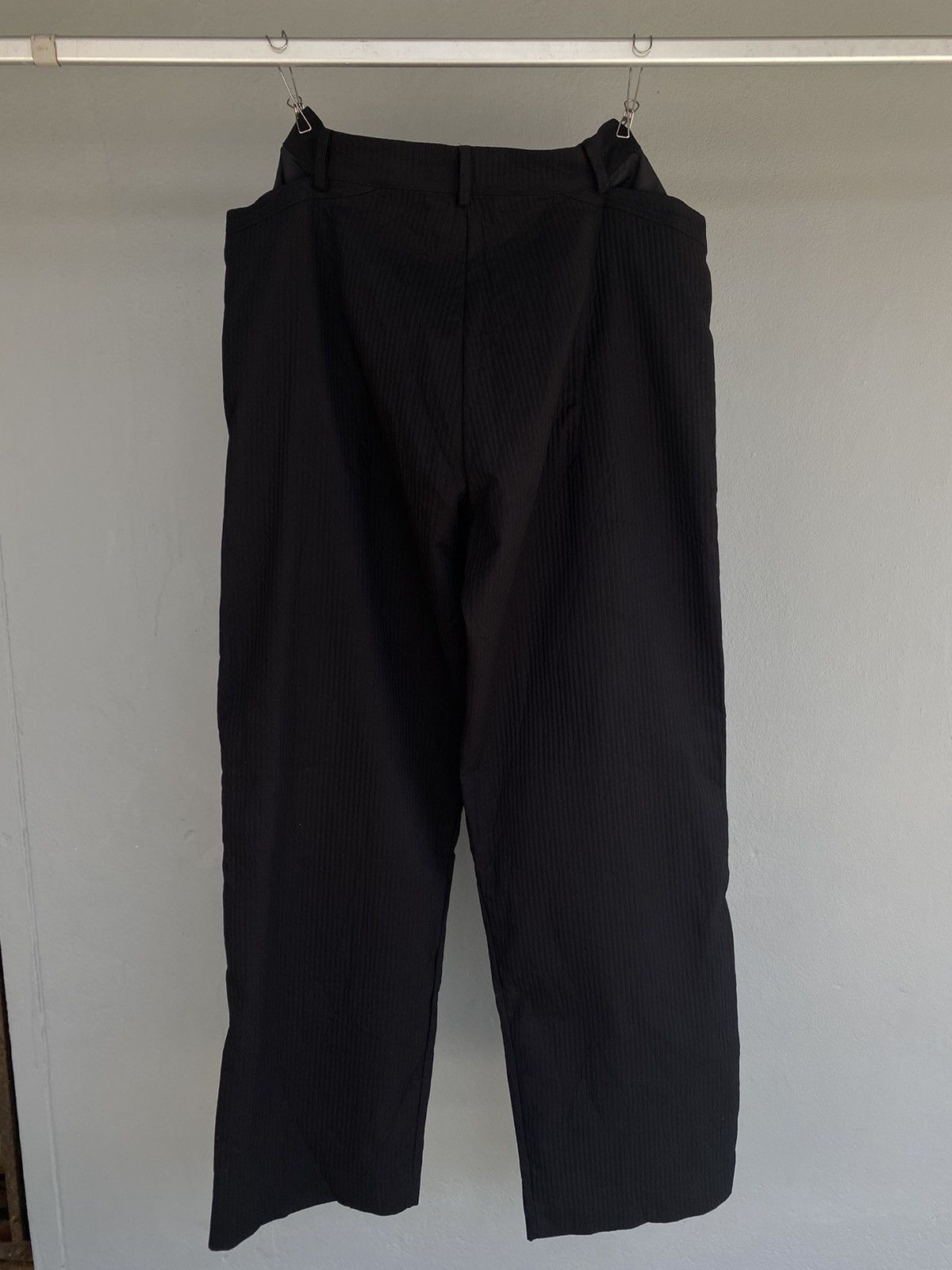 Designer × Kiko Kostadinov Kiko Kostadinov Black Antharsa Trousers Size US 30 / EU 46 - 7 Thumbnail