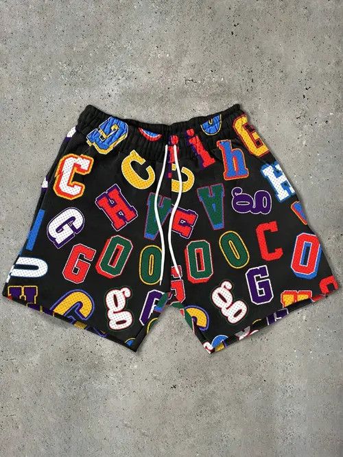 Jean Miyazaki x Endo Colorfull Y2K Drip shorts Size US 32 / EU 48 - 6 Thumbnail