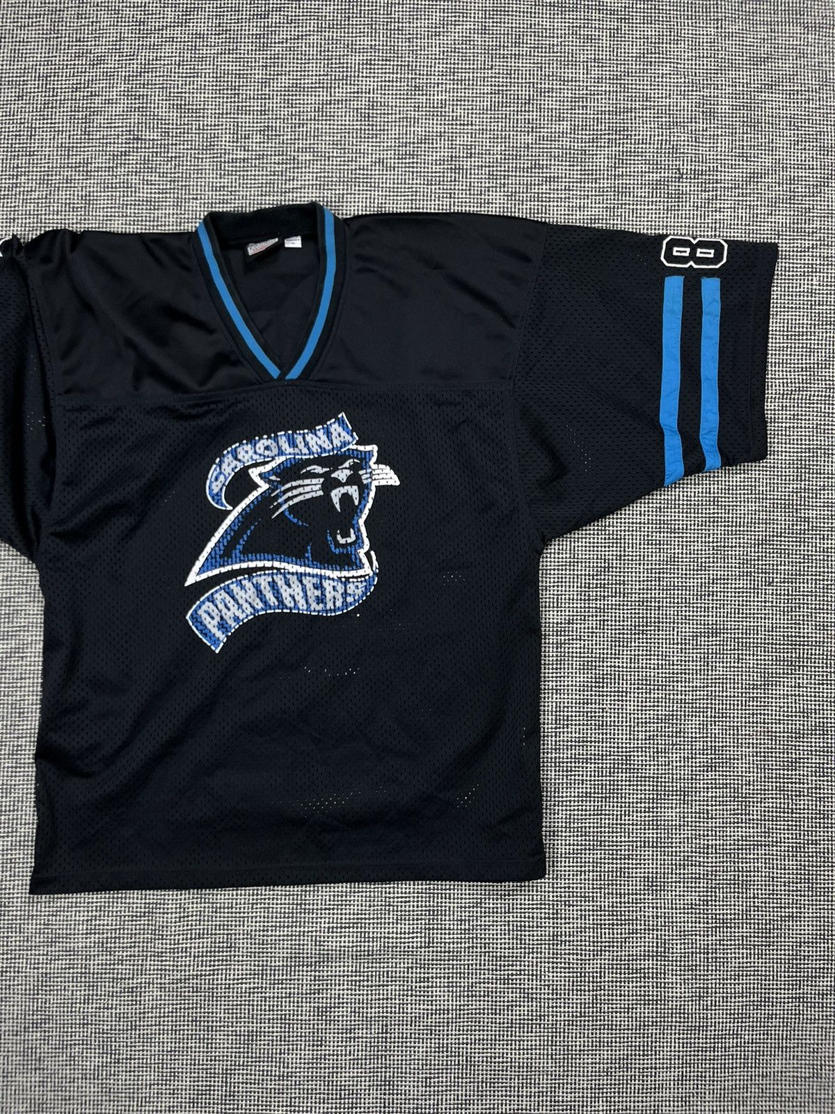 NFL 90s Campri Carolina Panthers NFL football jersey baggy Size US XL / EU 56 / 4 - 2 Thumbnail