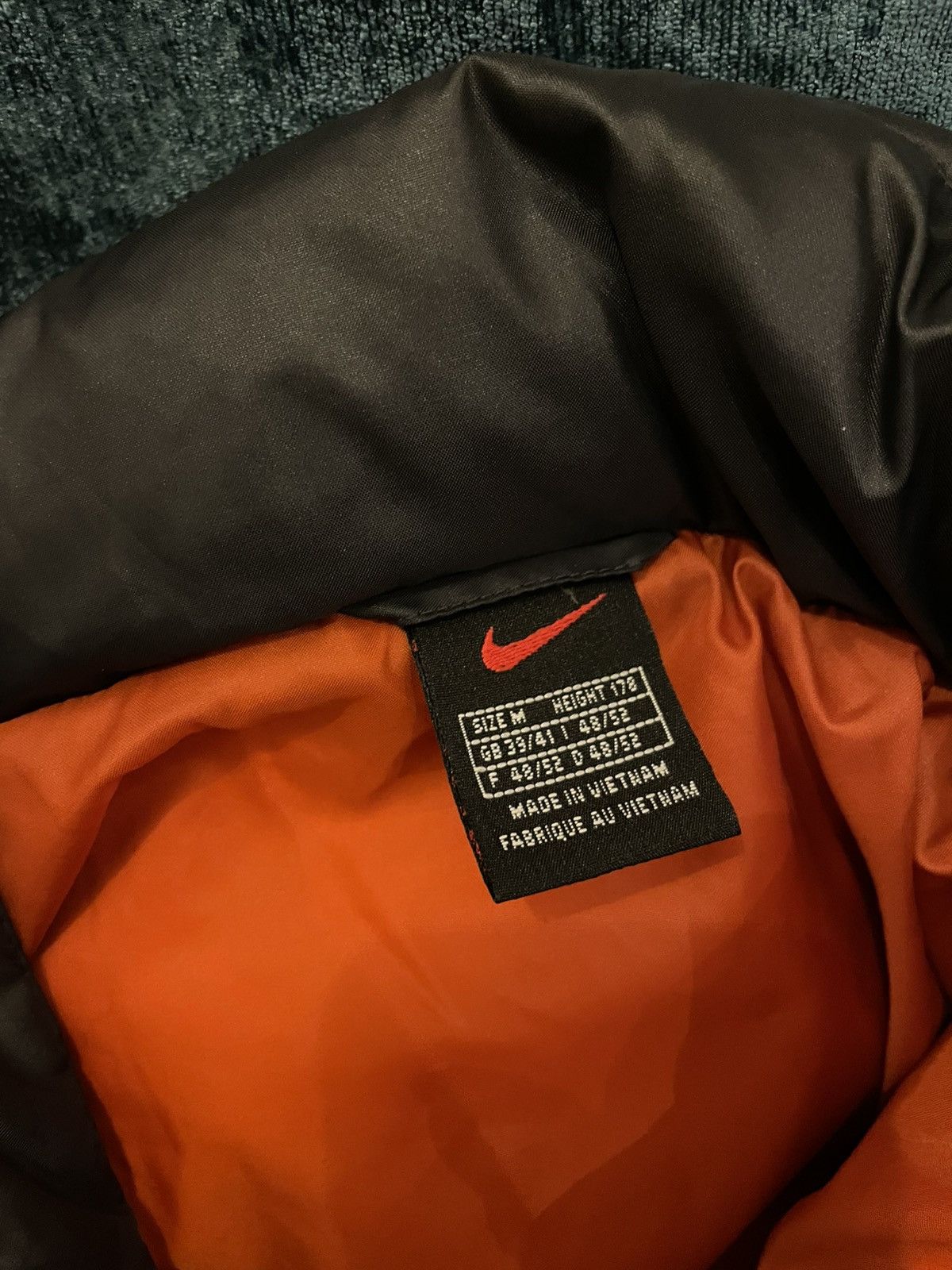 Nike × Vintage Nike Vintage Y2K 1999 Oregon Puffer Jacket Medium Size US M / EU 48-50 / 2 - 9 Thumbnail