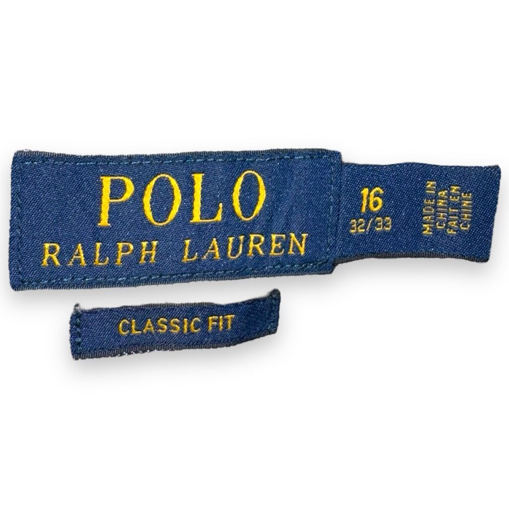 Polo Ralph Lauren Polo Ralph Lauren Navy Micro Check Dress Shirt M 16 33 Size US M / EU 48-50 / 2 - 2 Thumbnail