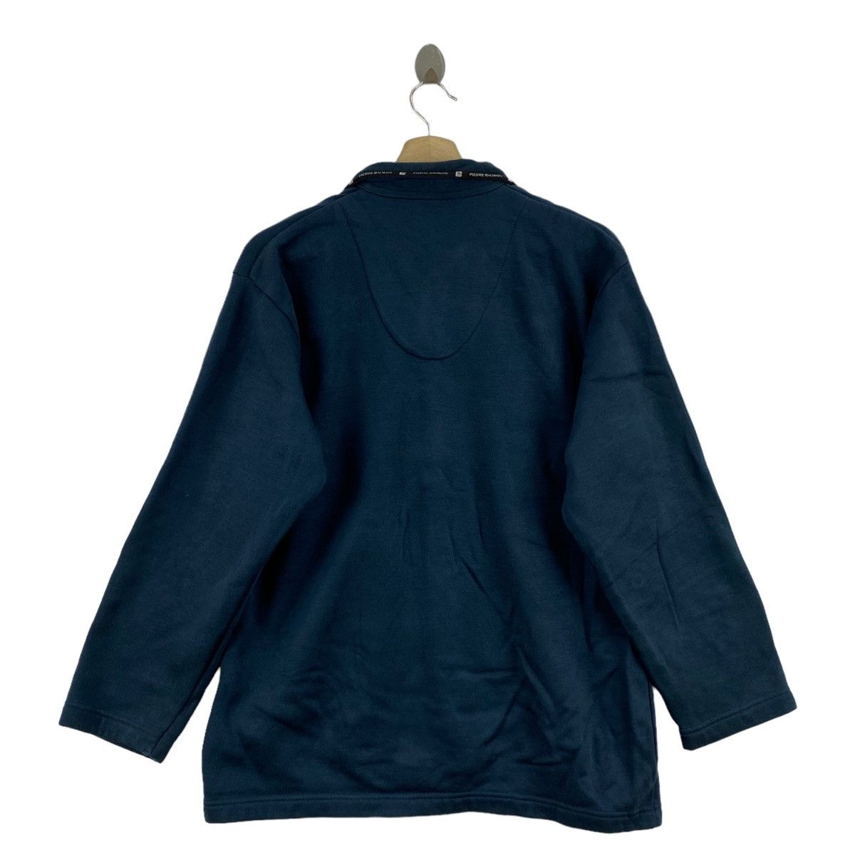 Pierre Balmain × Vintage Vintage PIERRE BALMAIN PARIS Collar Button Up Blue Shirt Size US M / EU 48-50 / 2 - 3 Thumbnail