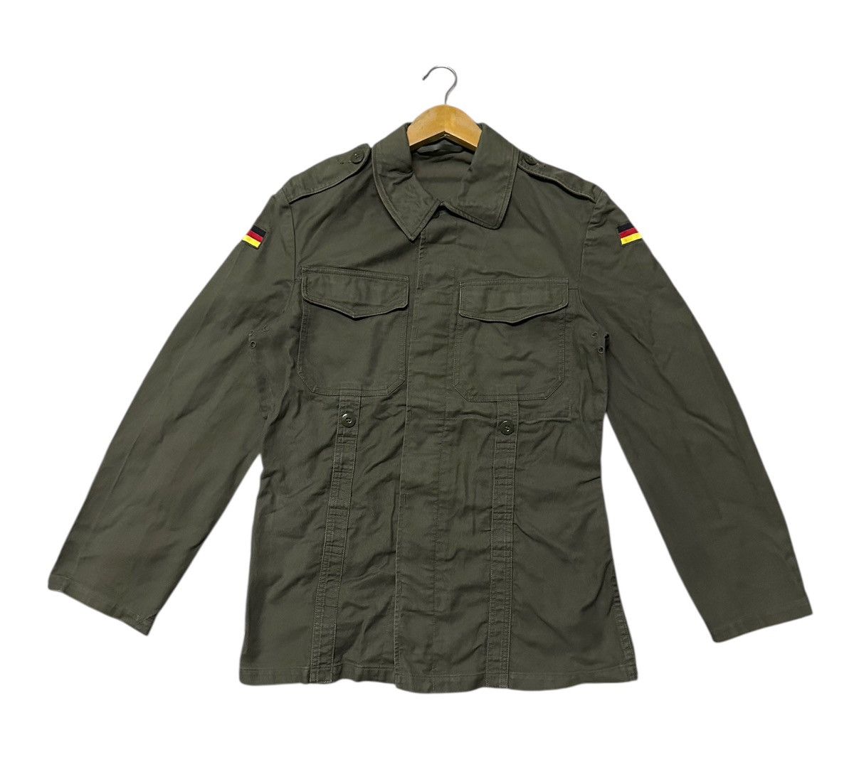 Vintage Vintage German Army (Bundeswehr) moleskin field jacket Size US M / EU 48-50 / 2 - 1 Thumbnail