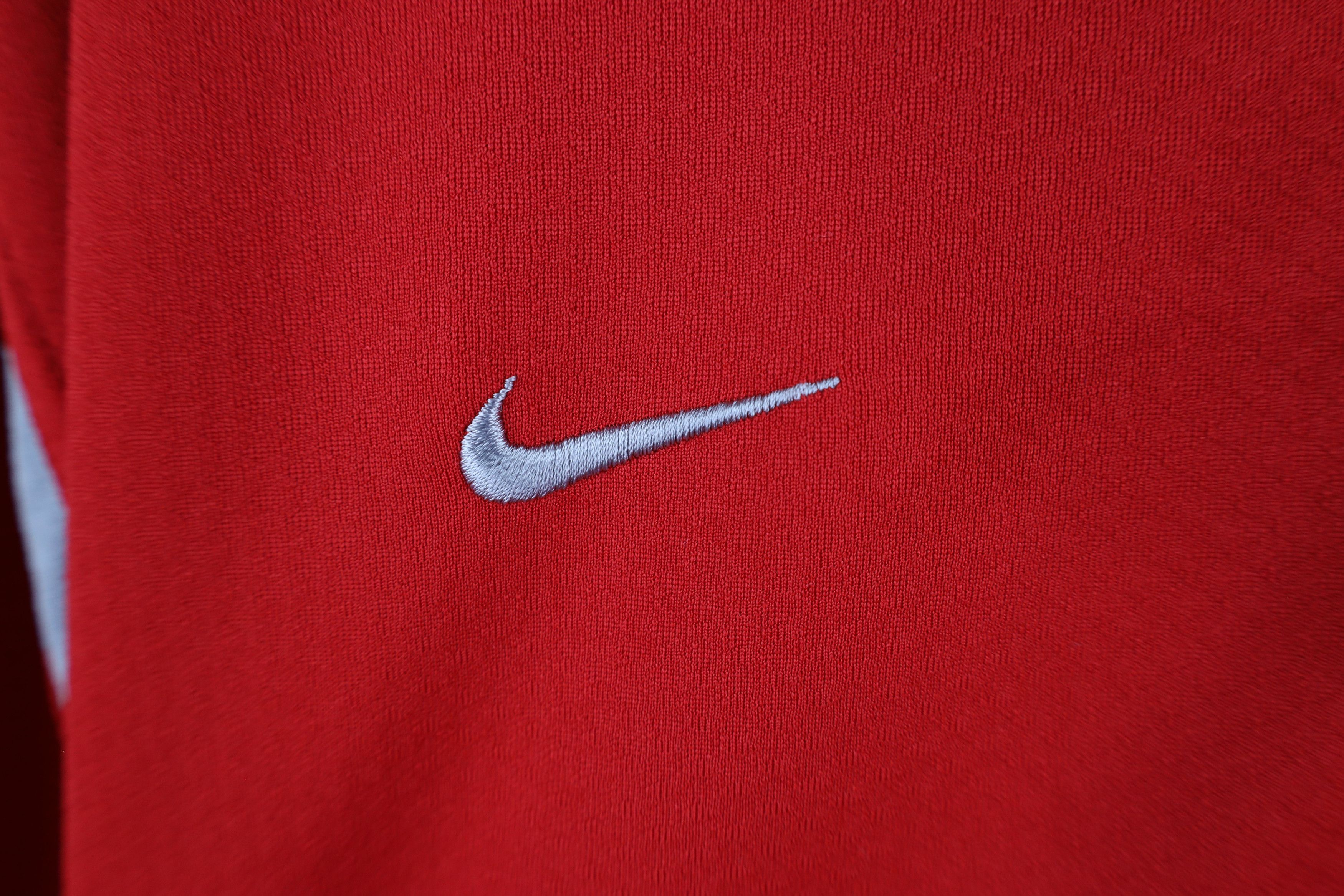 Nike × Vintage Vintage Nike Mini Swoosh Ohio State University Polo Shirt Size US XL / EU 56 / 4 - 4 Thumbnail