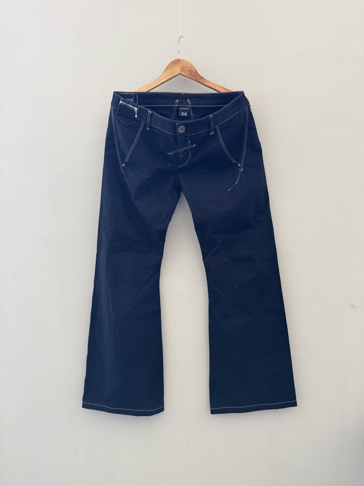 Marithe + Francois Girbaud Marithe Francois Girbaud Vintage Avant Gard Jeans Size 32" / US 10 / IT 46 - 1 Thumbnail