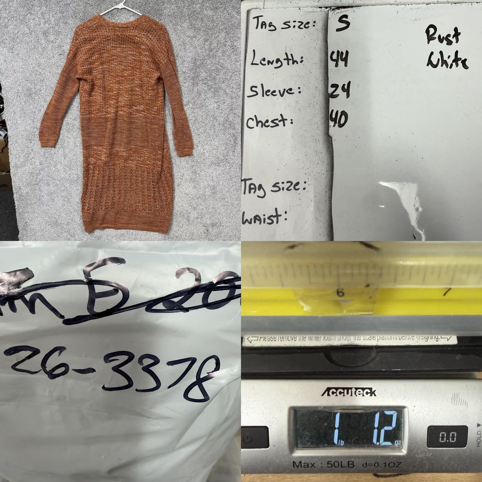 Vintage VINTAGE Marled Reunited Clothing Cardigan SweatER? Size S / US 4 / IT 40 - 8 Thumbnail