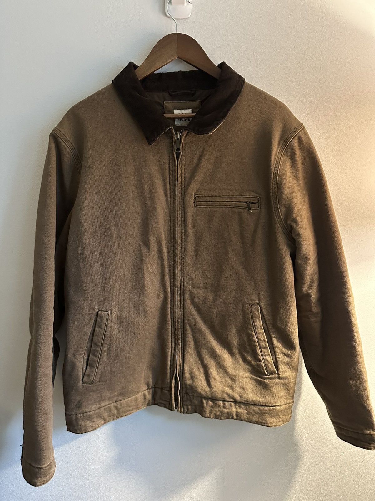 Flint And Tinder Flint and Tinder Mason Canvas Work Jacket Washed Earth L Size US L / EU 52-54 / 3 - 2 Thumbnail